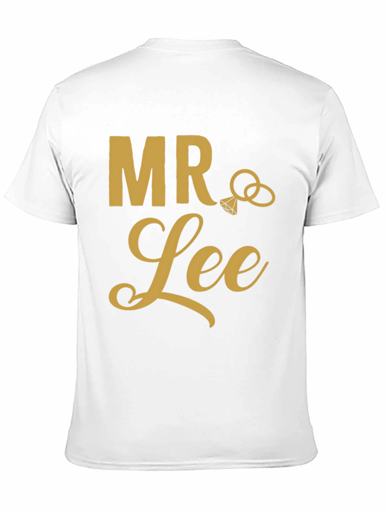 Mr. Lee Wedding T-Shirt - Groom Celebration Tee