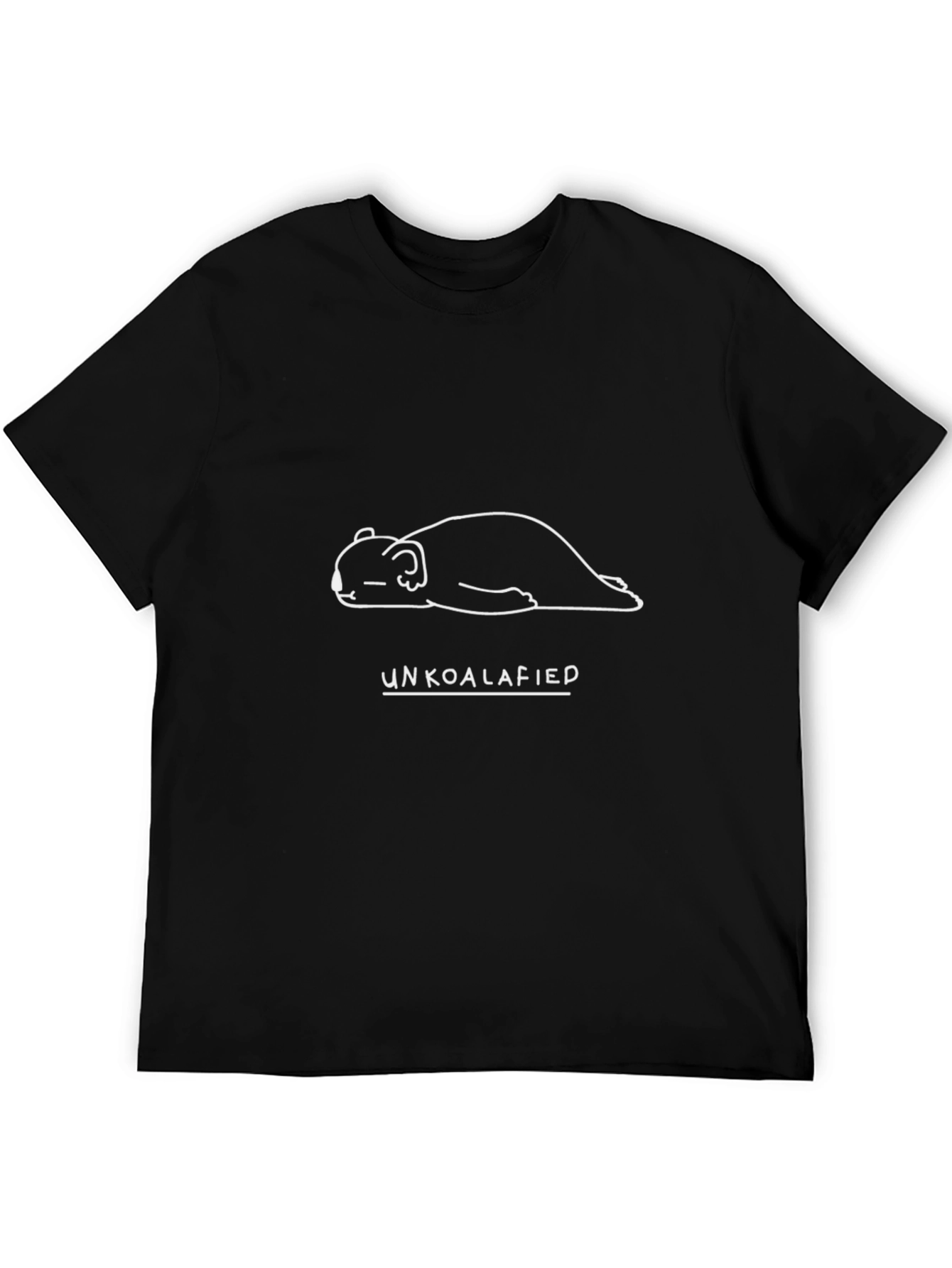 Unkoalafied Graphic Tee - Mens Black T-Shirt