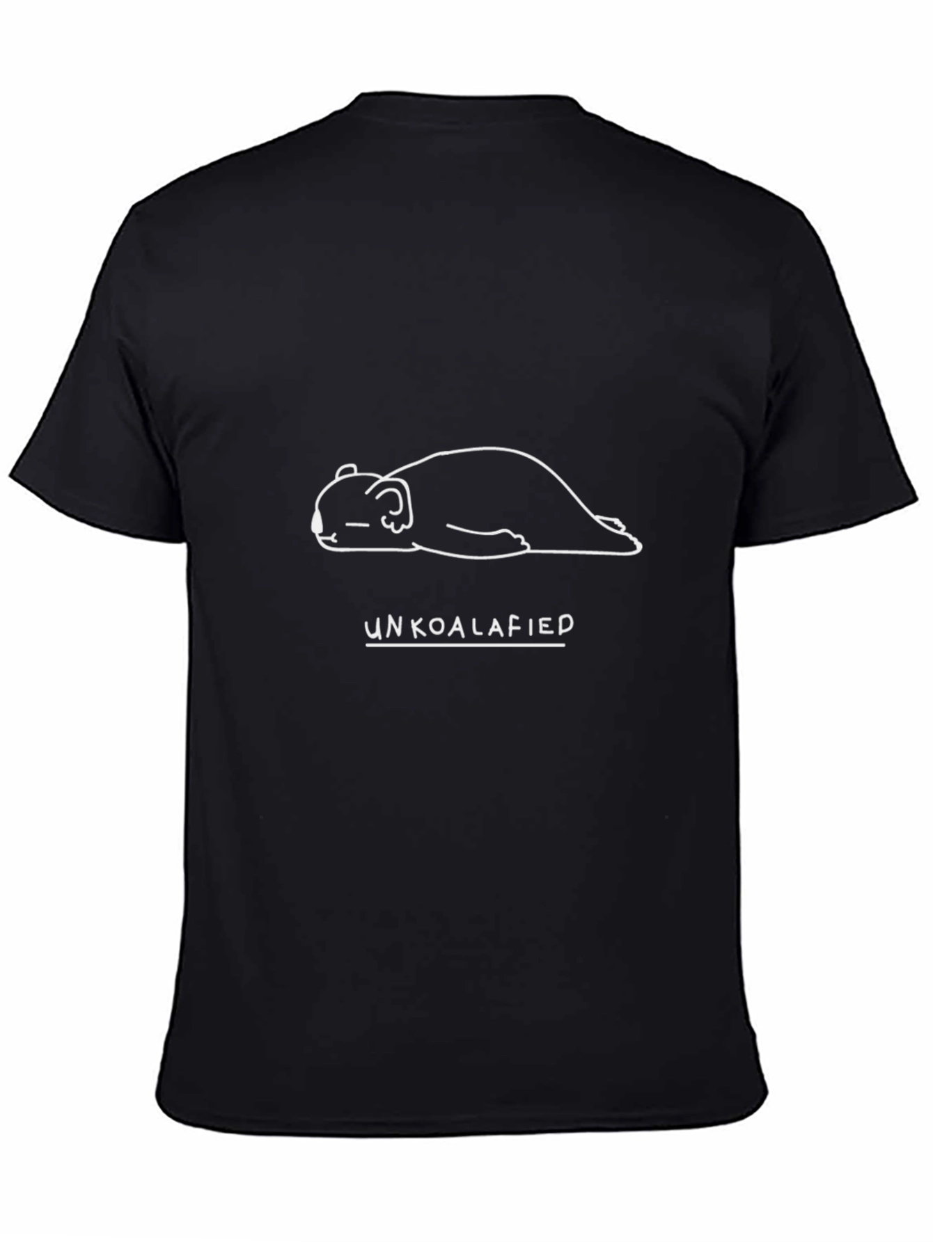 Unkoalafied Graphic Tee - Mens Black T-Shirt
