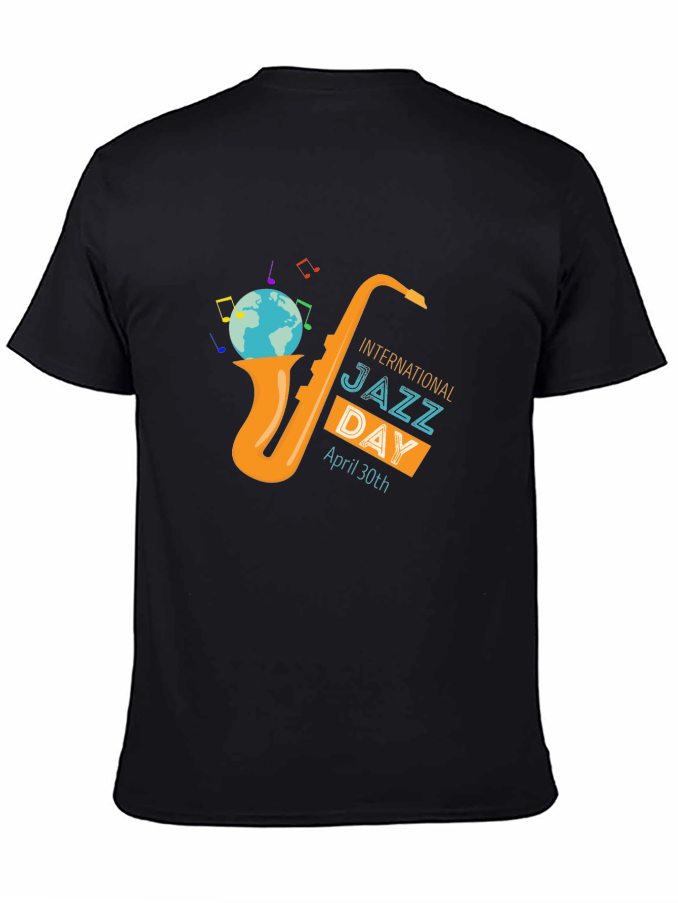 International Jazz Day Saxophone T-Shirt