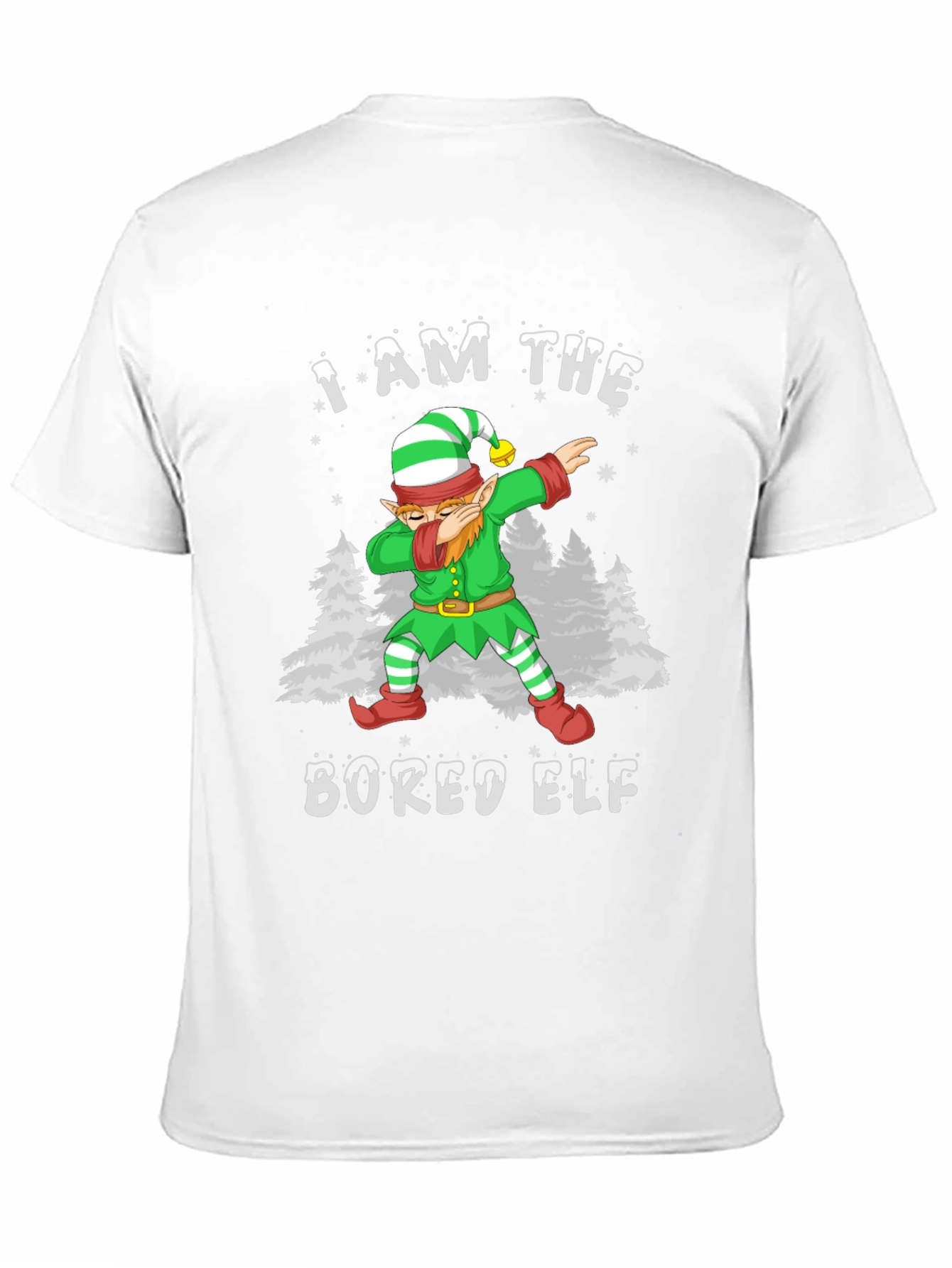 Bored Elf Dabbing Christmas T-Shirt