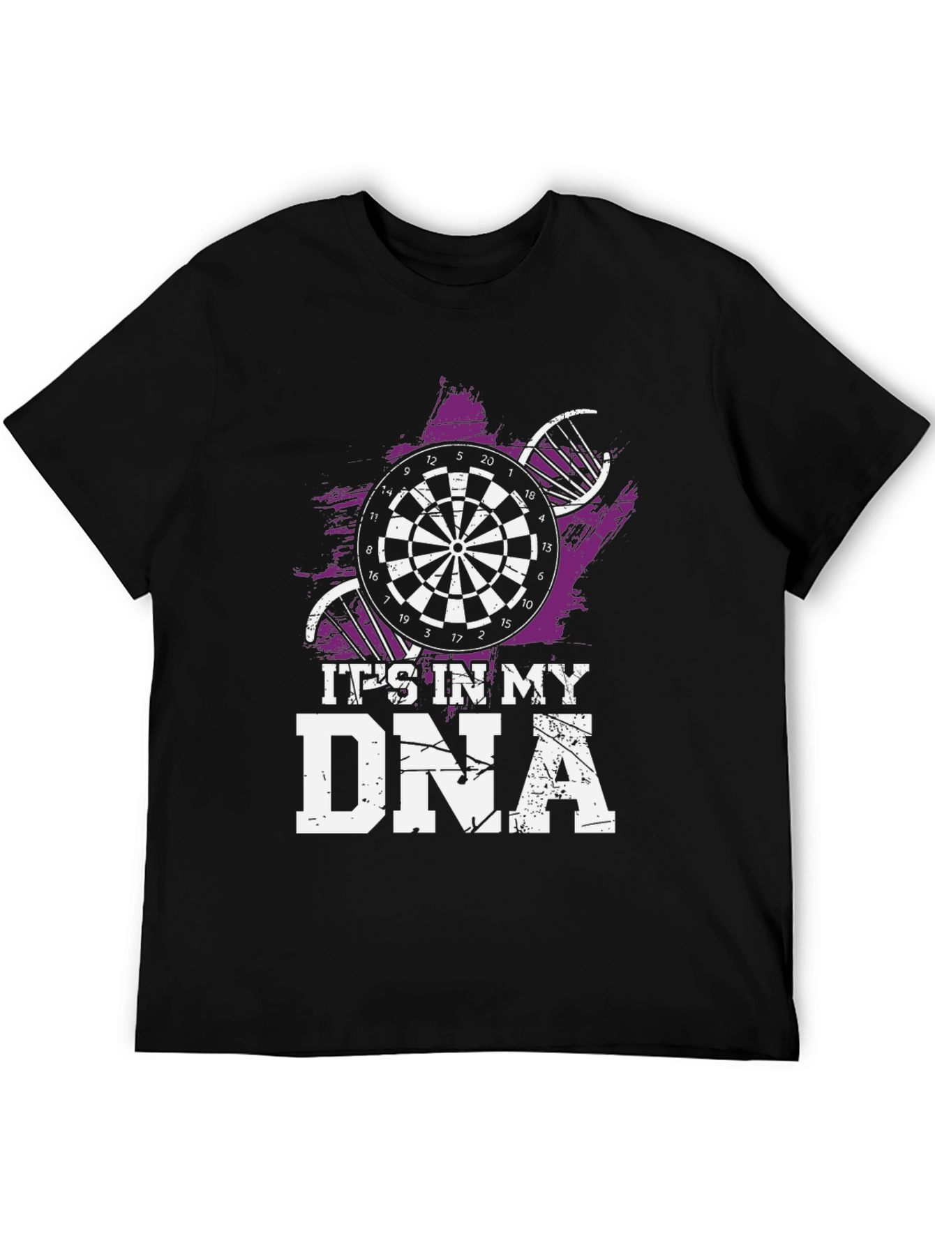 Darts DNA T-Shirt - Black Cotton Tee