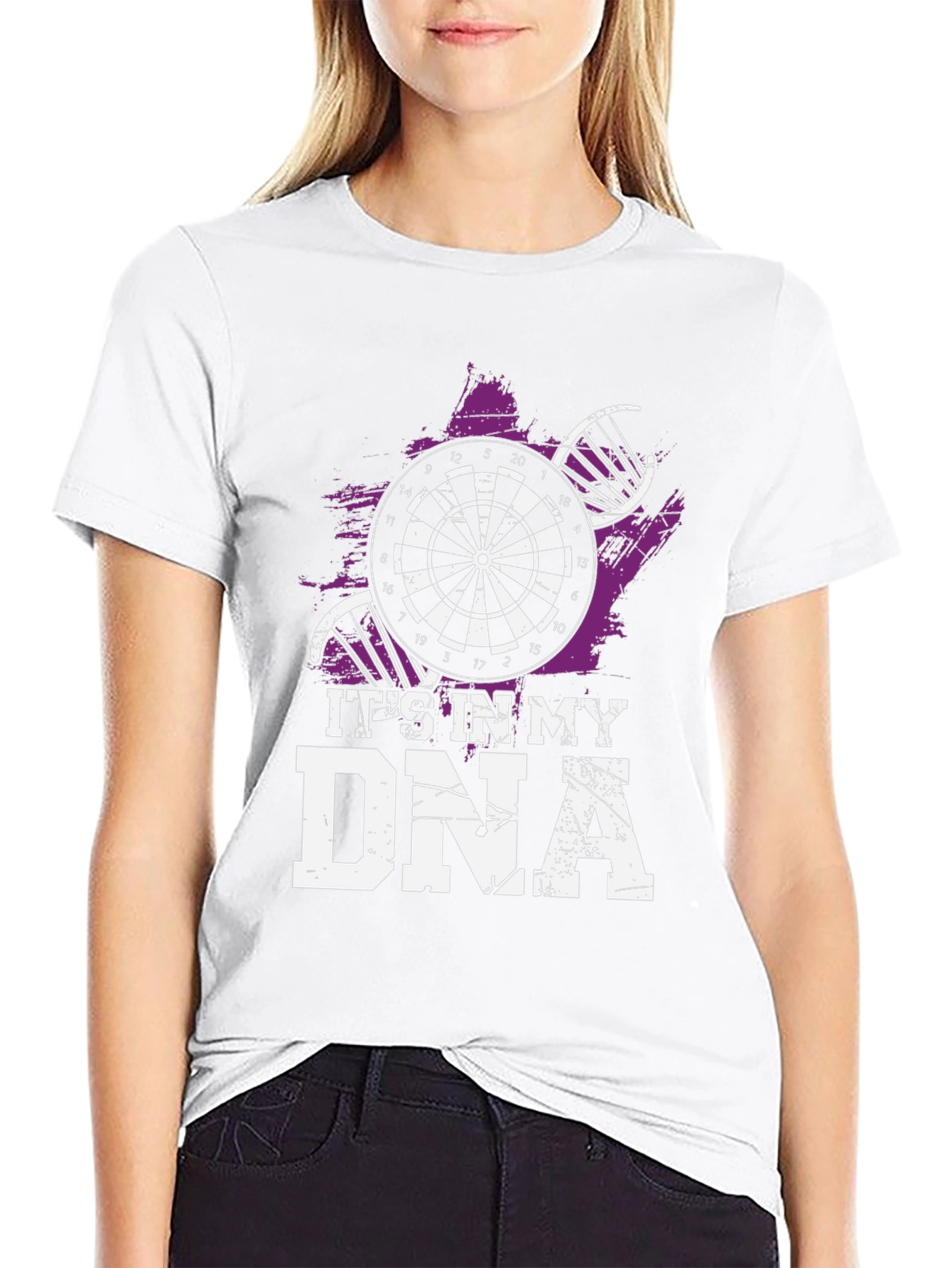 Darts DNA T-Shirt - Black Cotton Tee