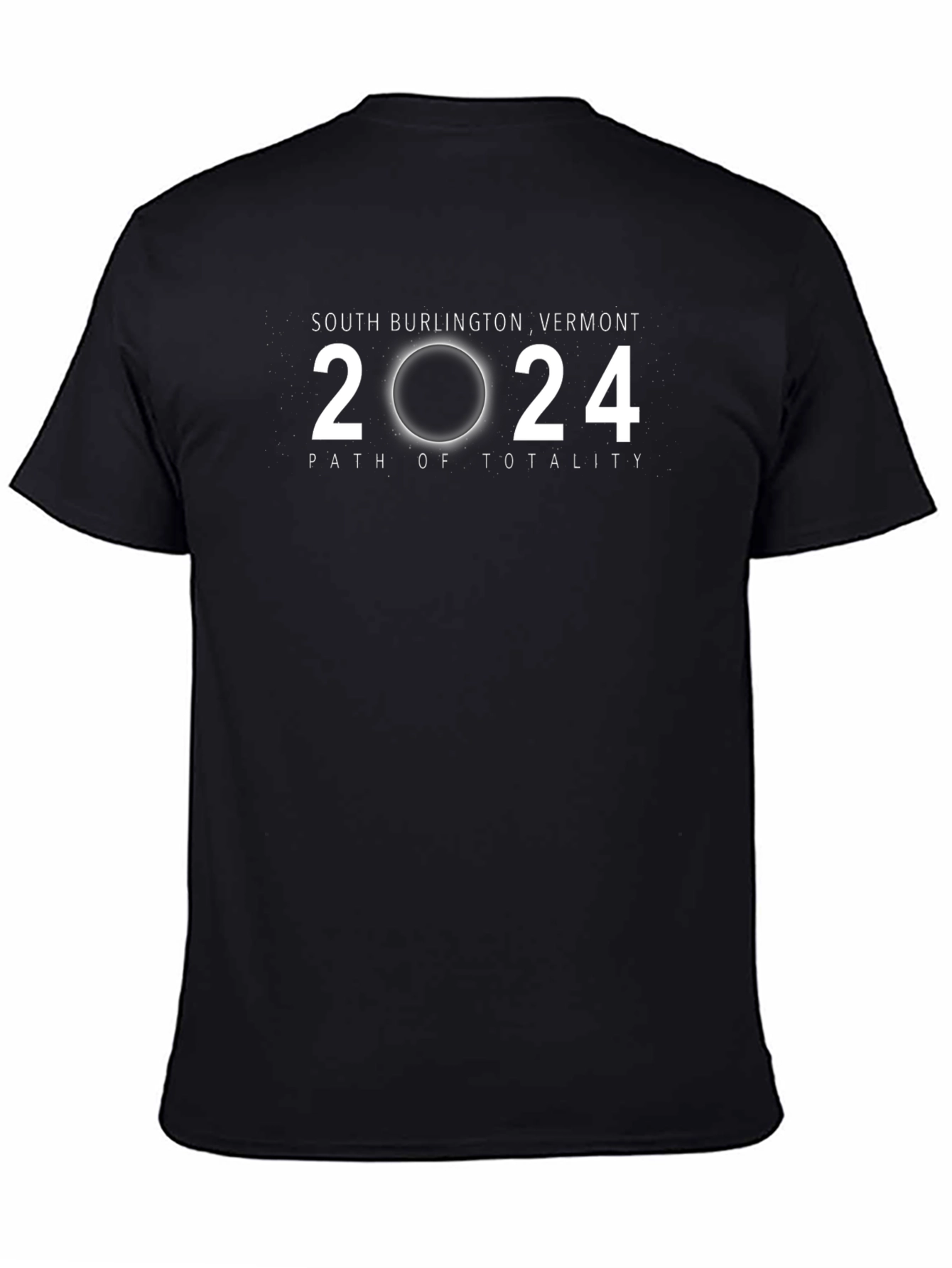 2024 Total Solar Eclipse T-Shirt - South Burlington VT