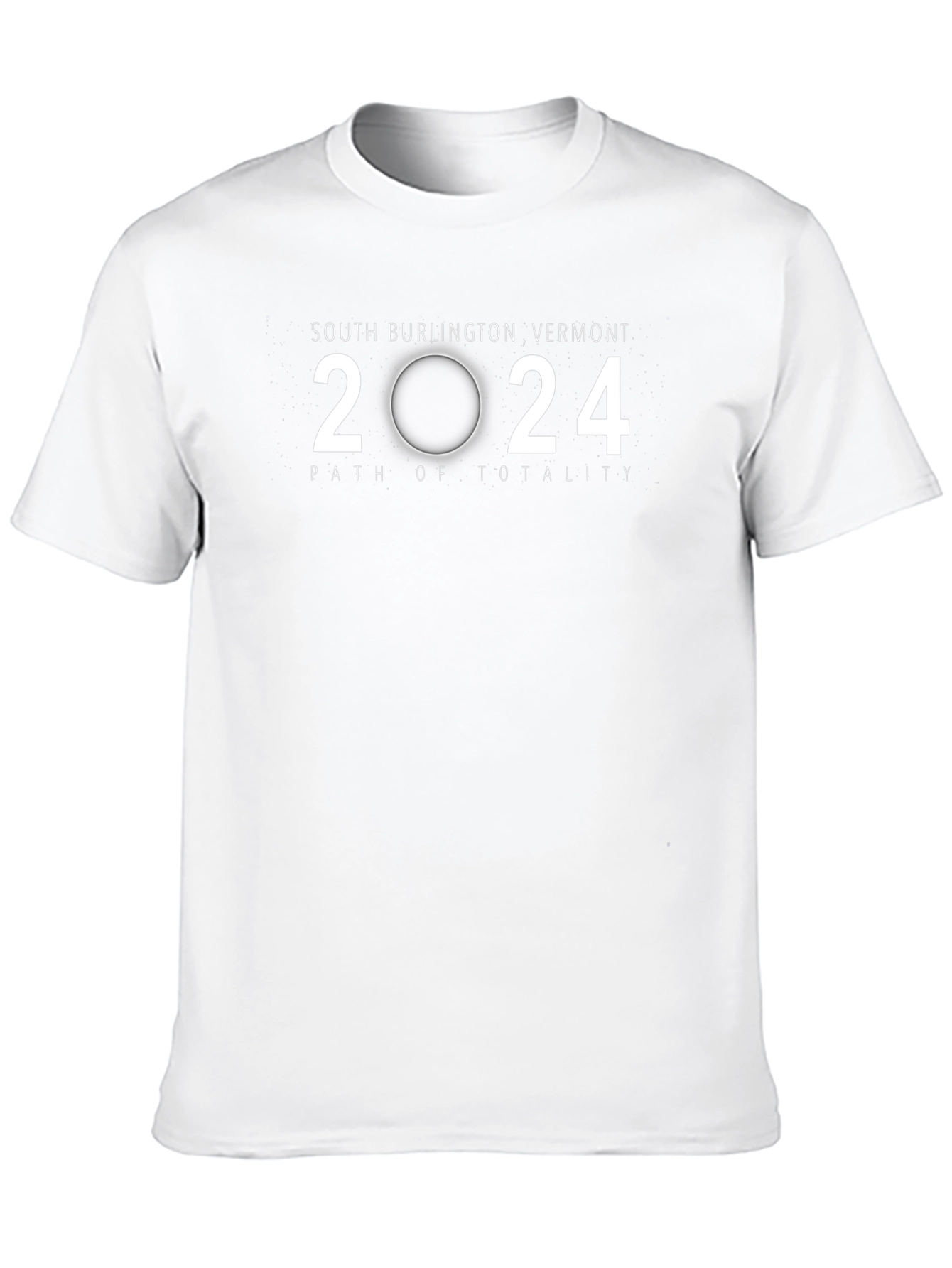 2024 Total Solar Eclipse T-Shirt - South Burlington VT