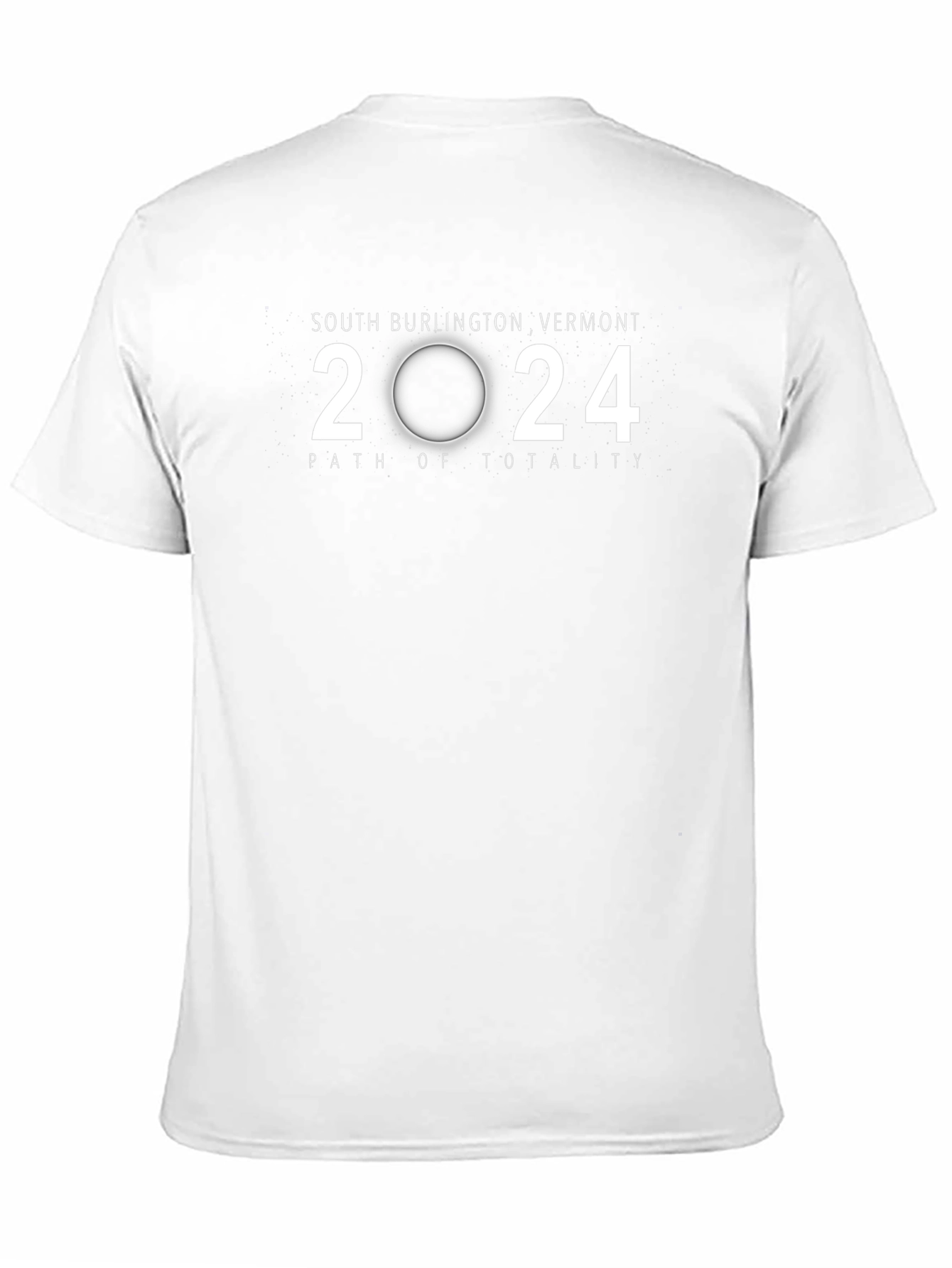 2024 Total Solar Eclipse T-Shirt - South Burlington VT