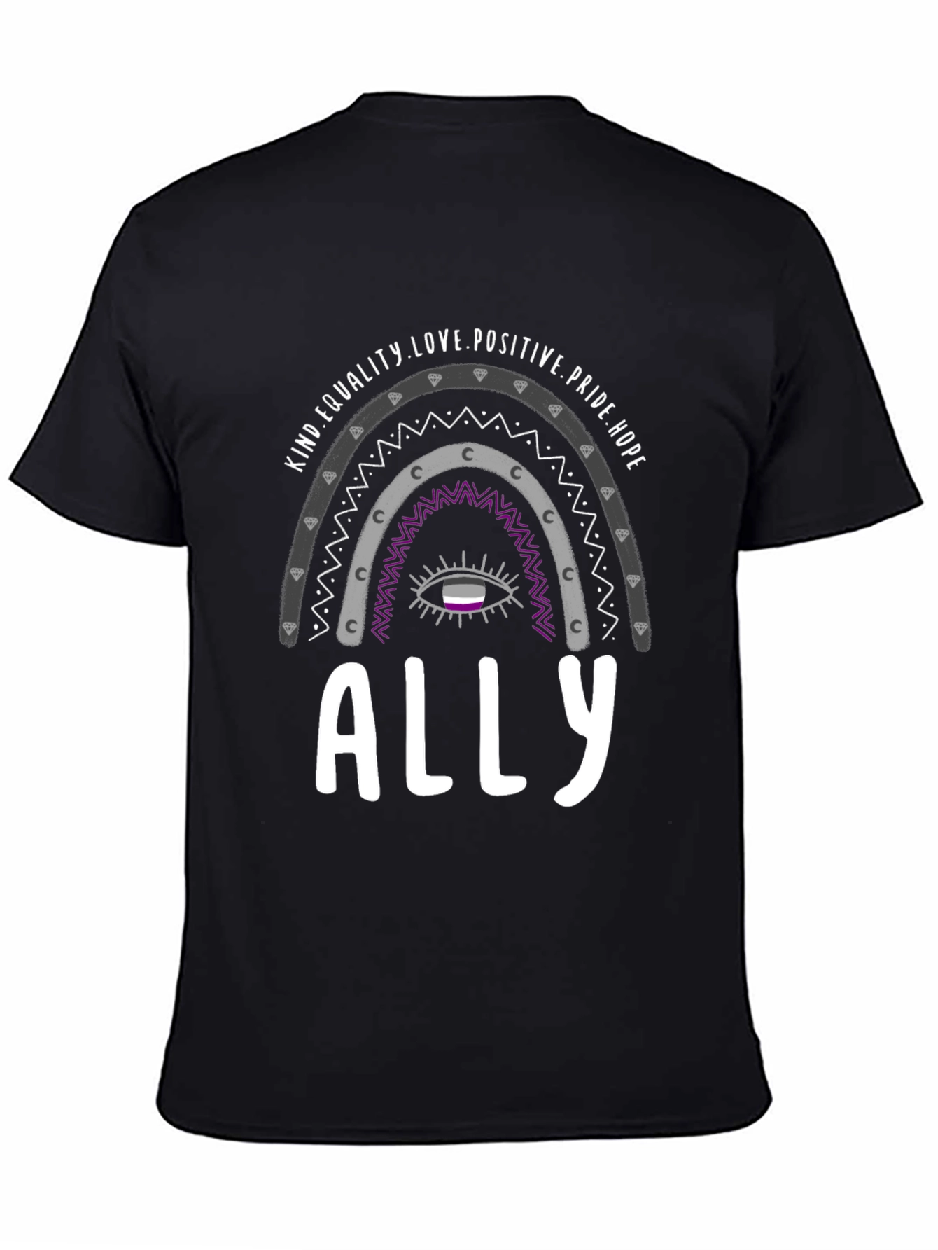 ALLY Pride Rainbow T-Shirt