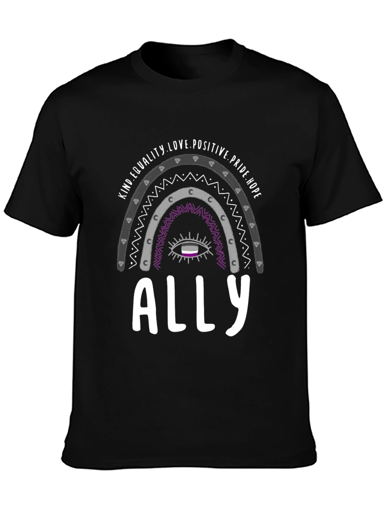 ALLY Pride Rainbow T-Shirt