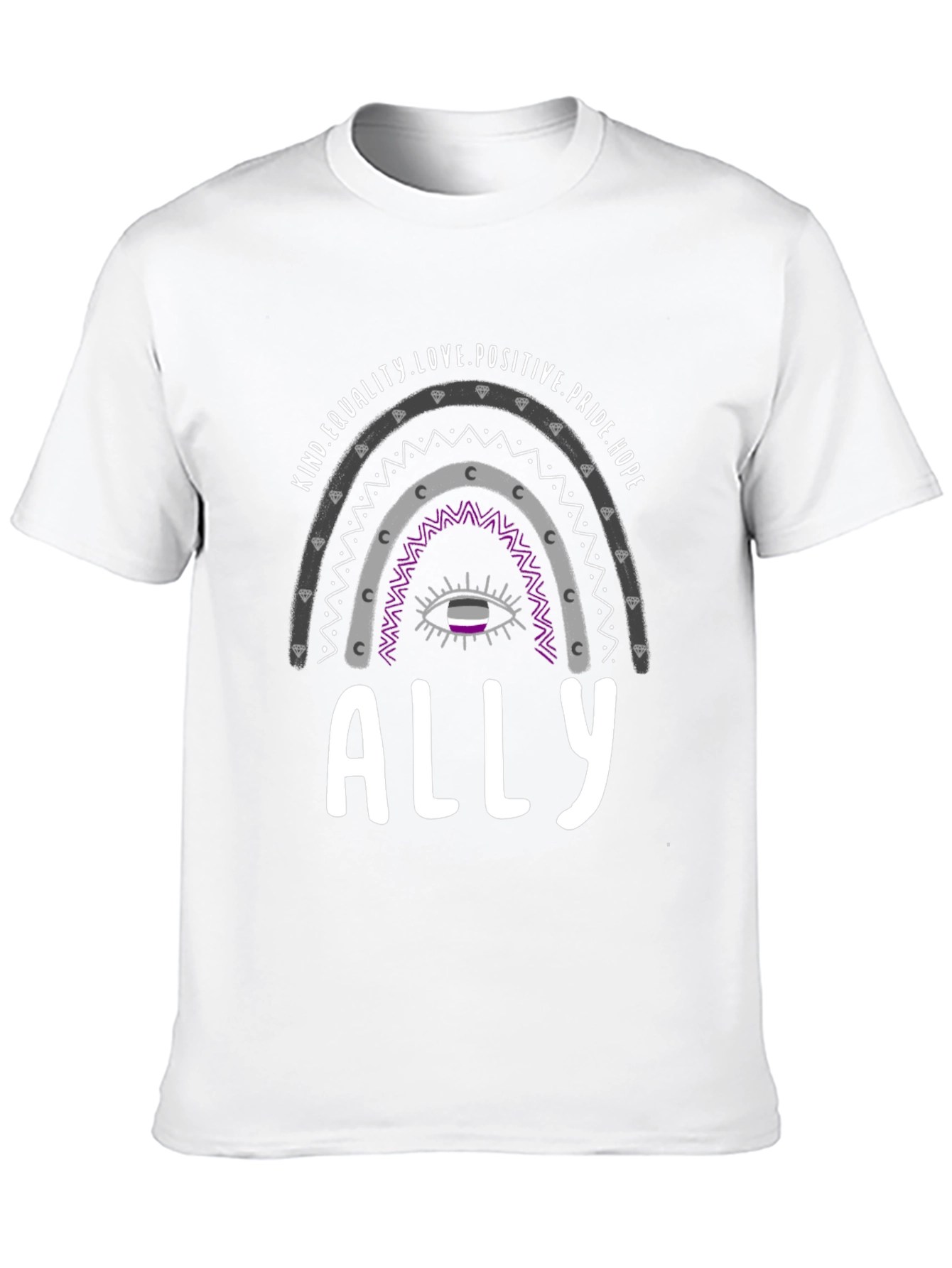 ALLY Pride Rainbow T-Shirt