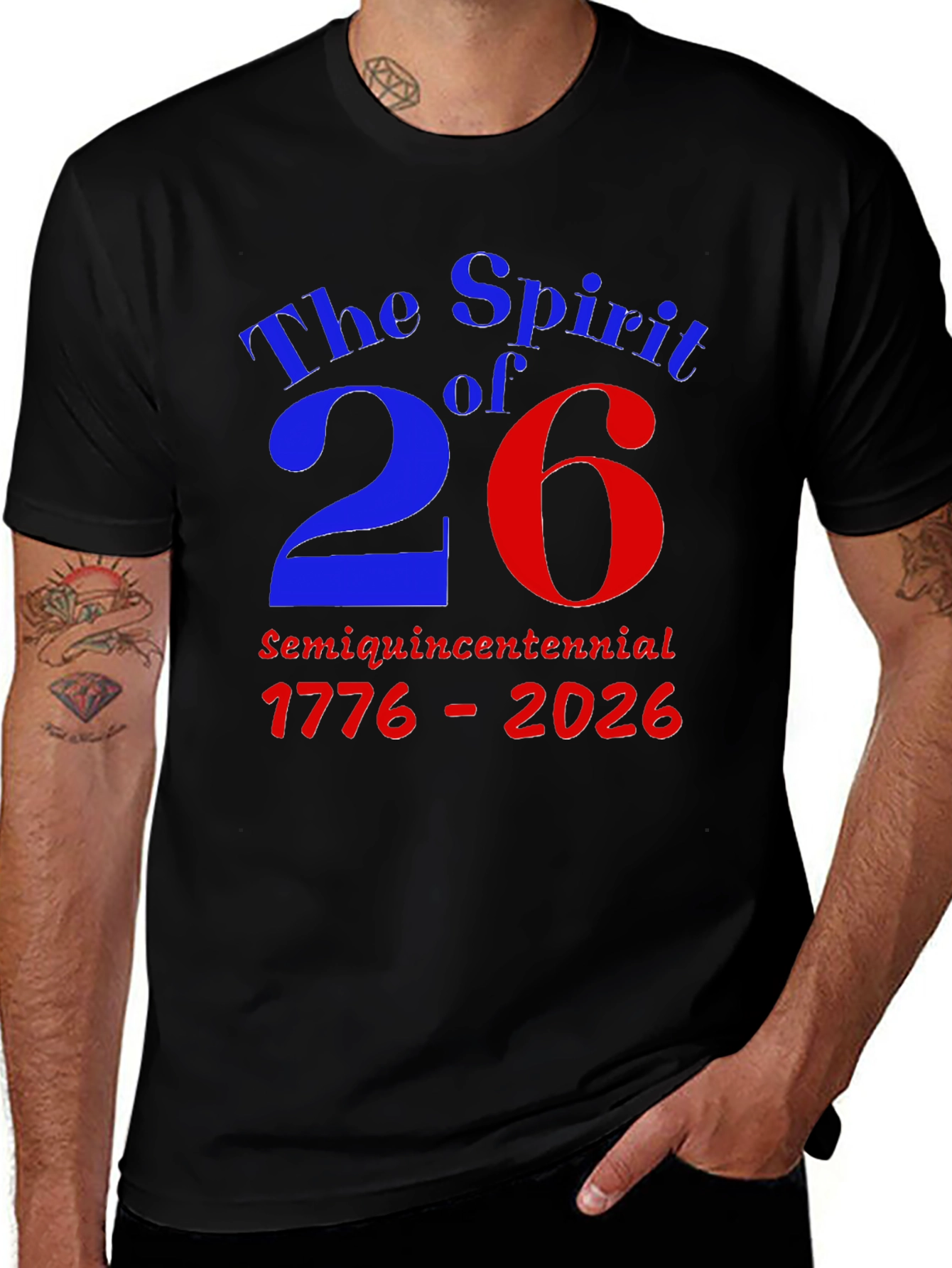 Spirit of 26 Semiquincentennial T-Shirt