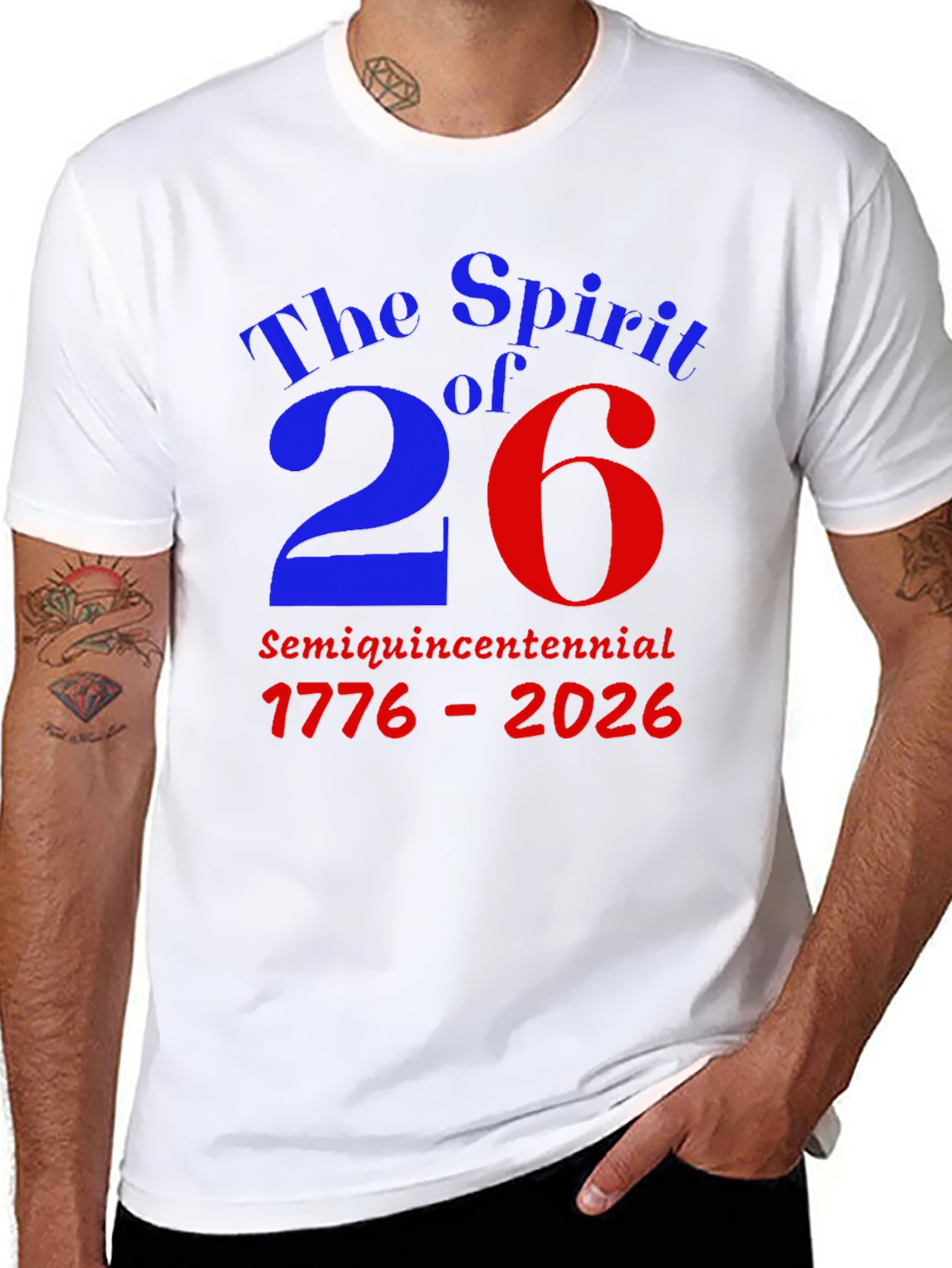 Spirit of 26 Semiquincentennial T-Shirt