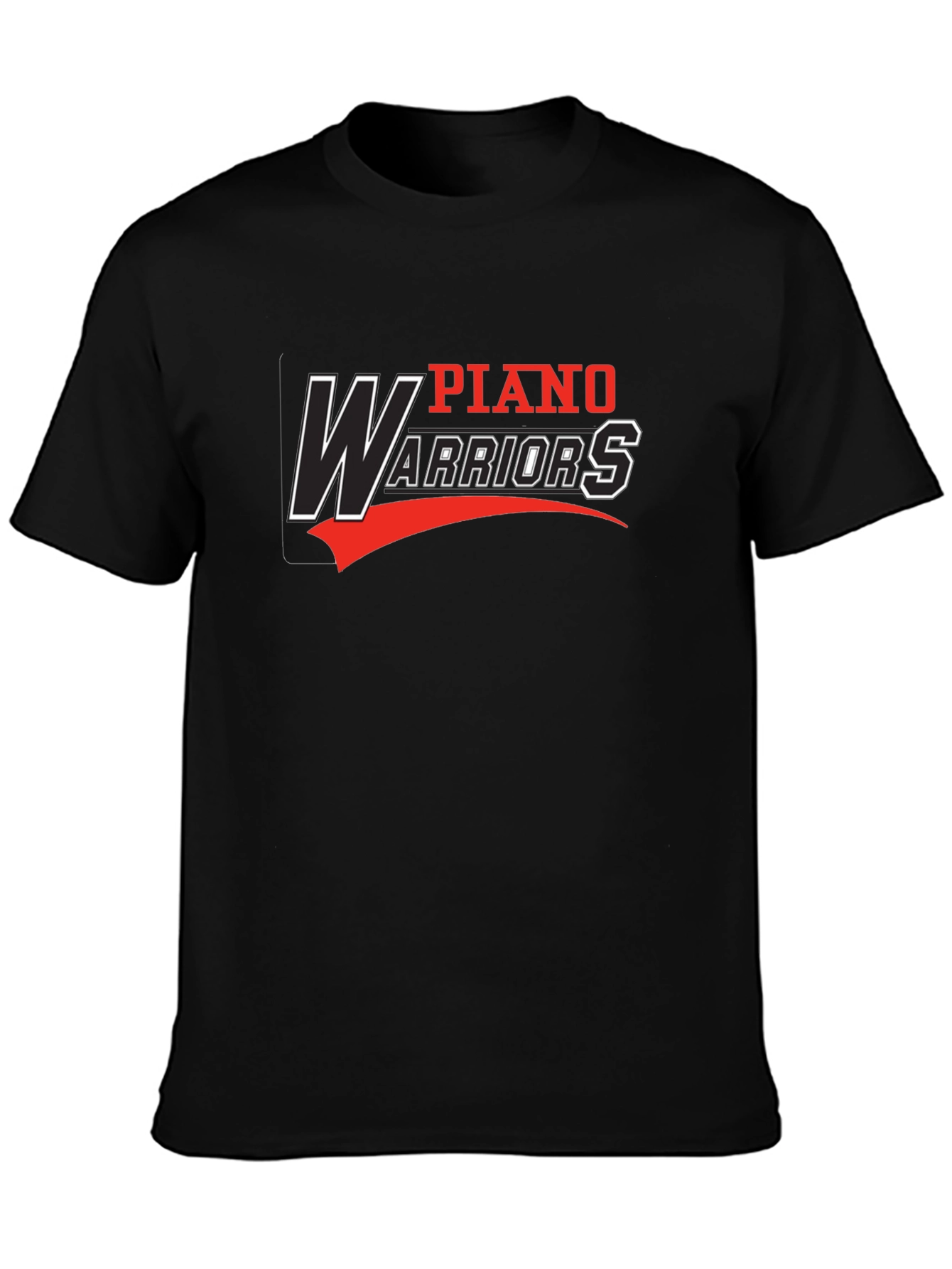 Piano Warriors Black T-Shirt