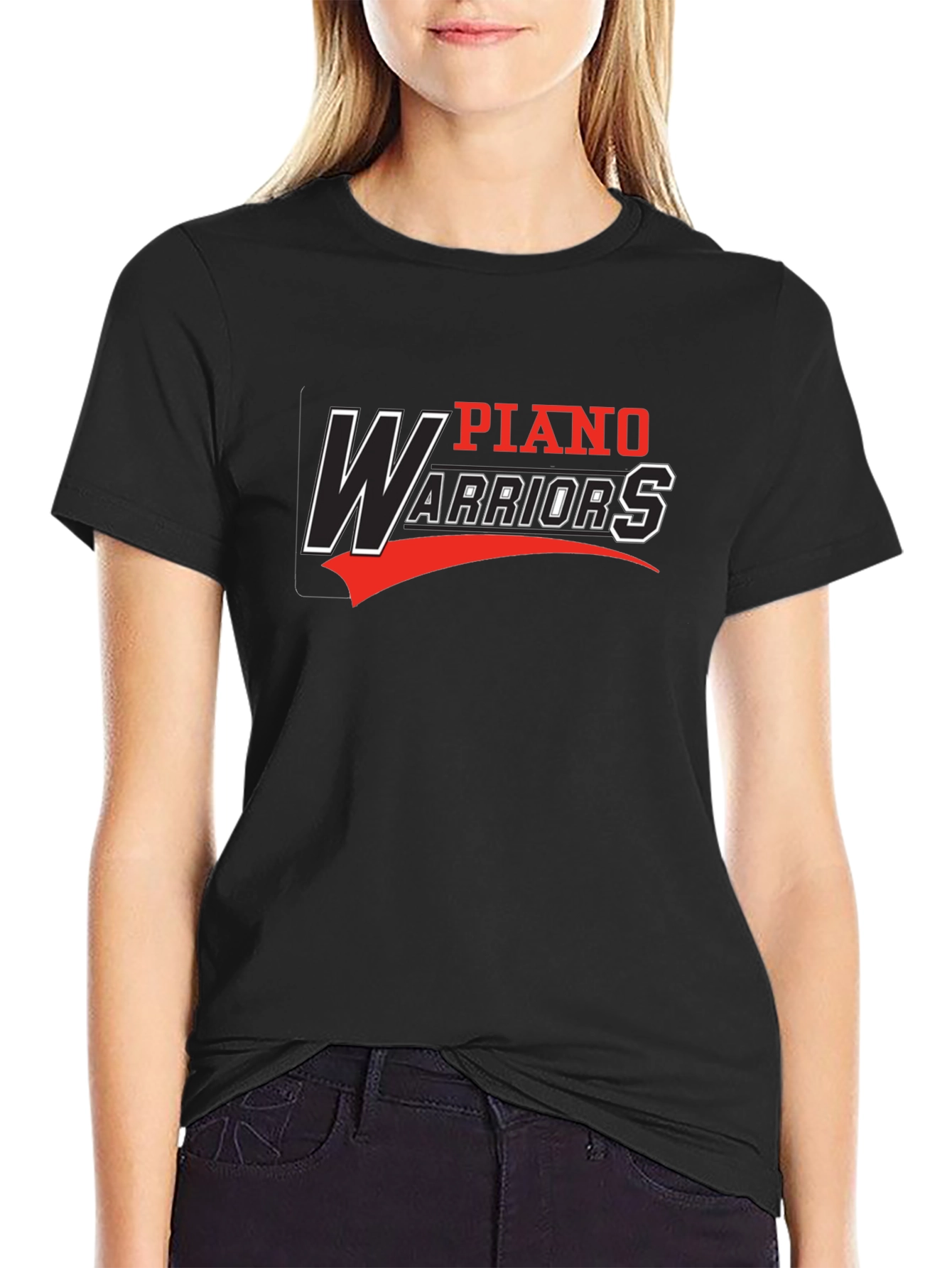 Piano Warriors Black T-Shirt