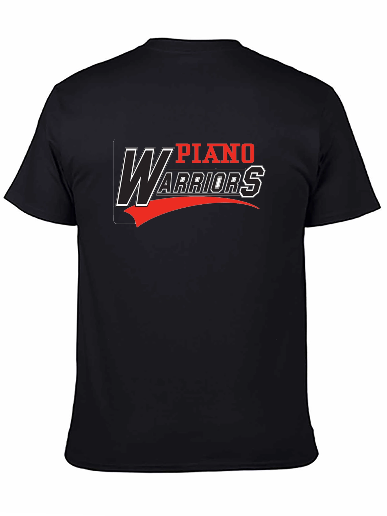 Piano Warriors Black T-Shirt