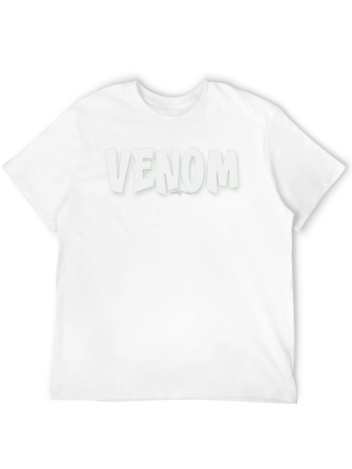 Venom Graphic Tee - Black Cotton T-Shirt