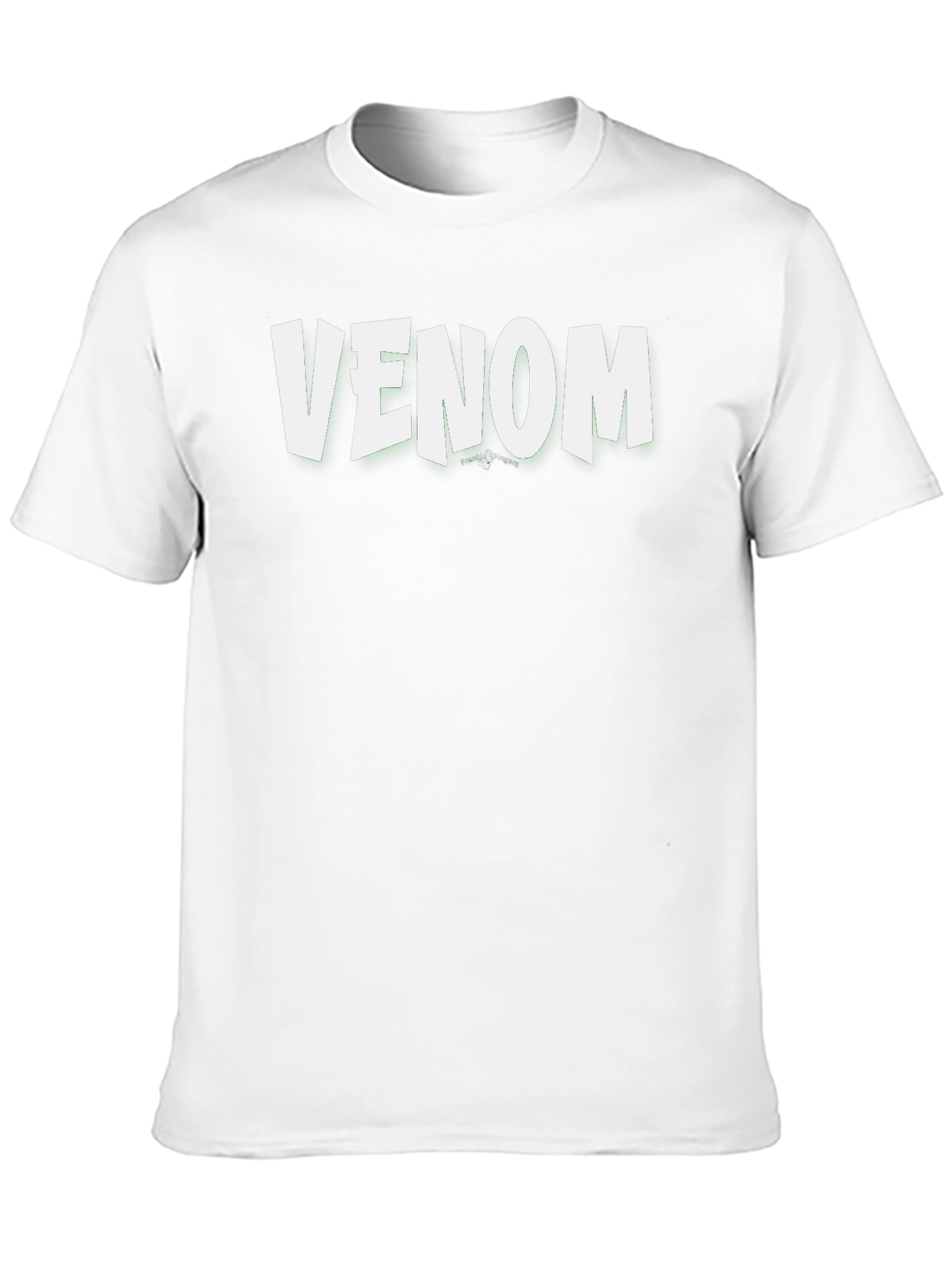 Venom Graphic Tee - Black Cotton T-Shirt