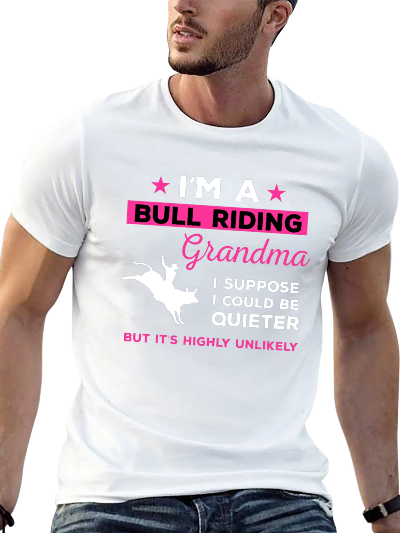 Bull Riding Grandma T-Shirt