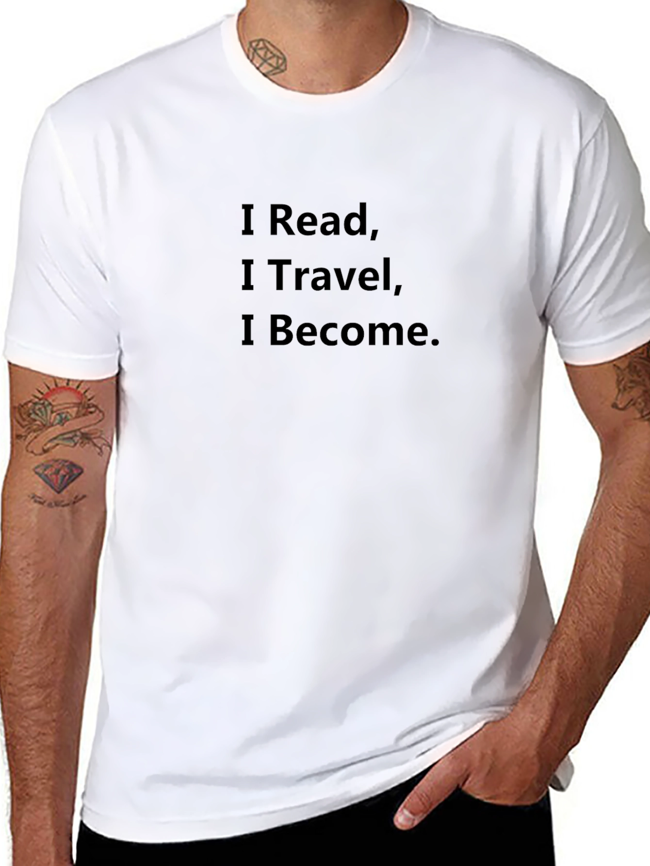 I Read I Travel I Become T-Shirt