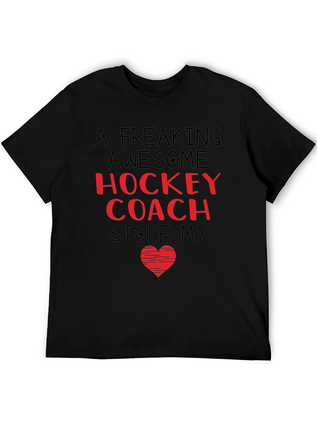 Hockey Coach T-Shirt - A Freaking Awesome Design