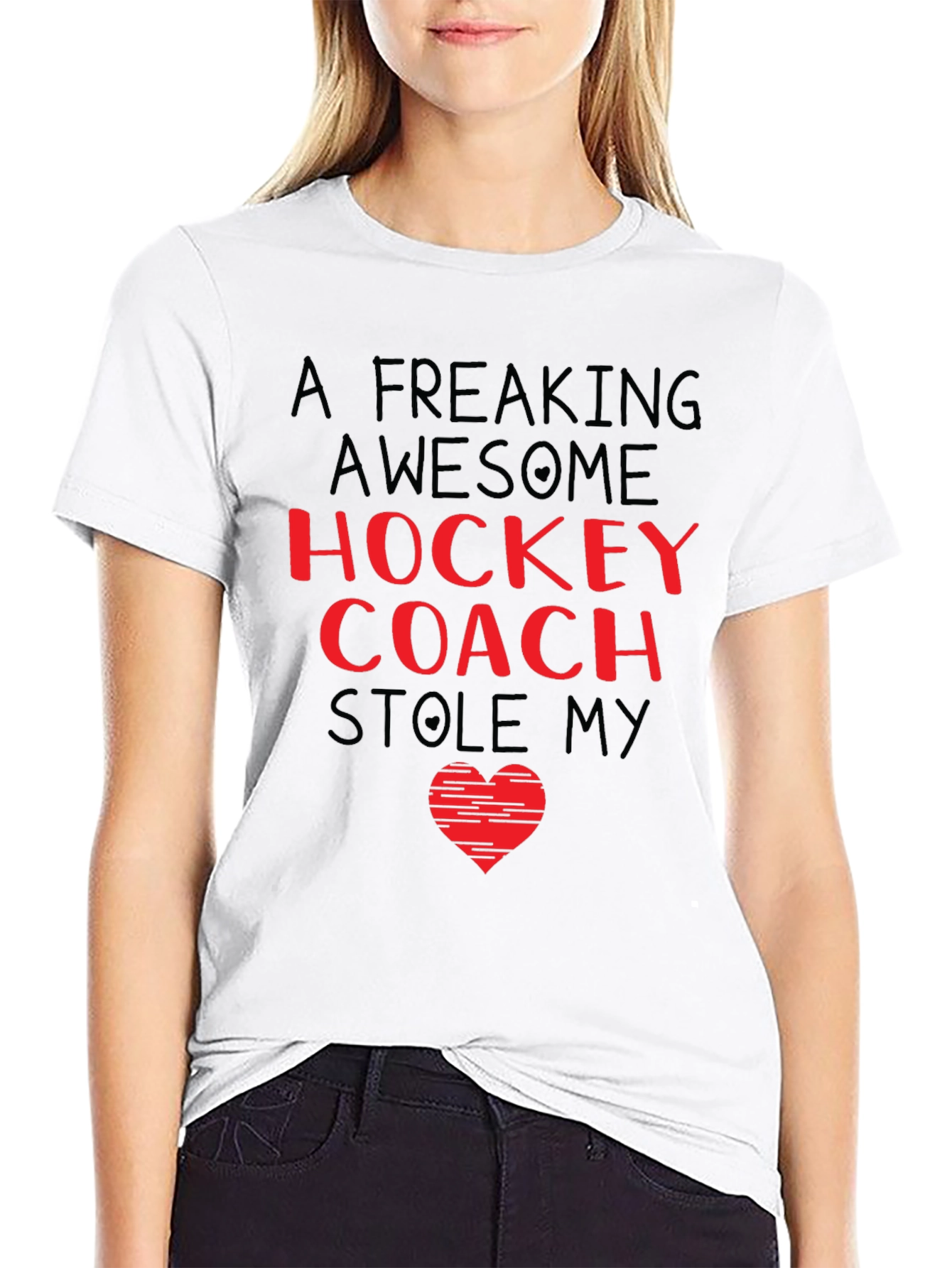 Hockey Coach T-Shirt - A Freaking Awesome Design
