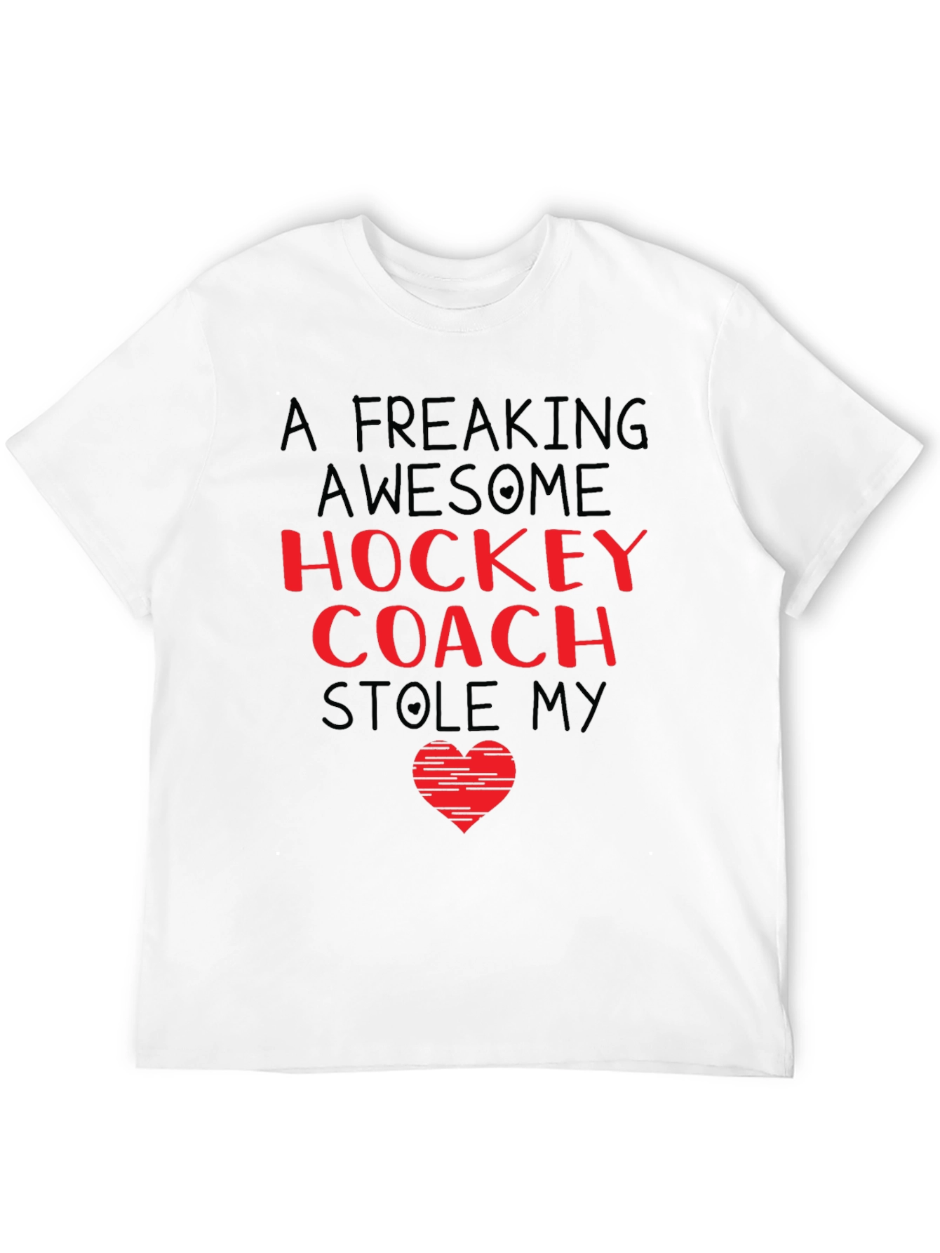Hockey Coach T-Shirt - A Freaking Awesome Design