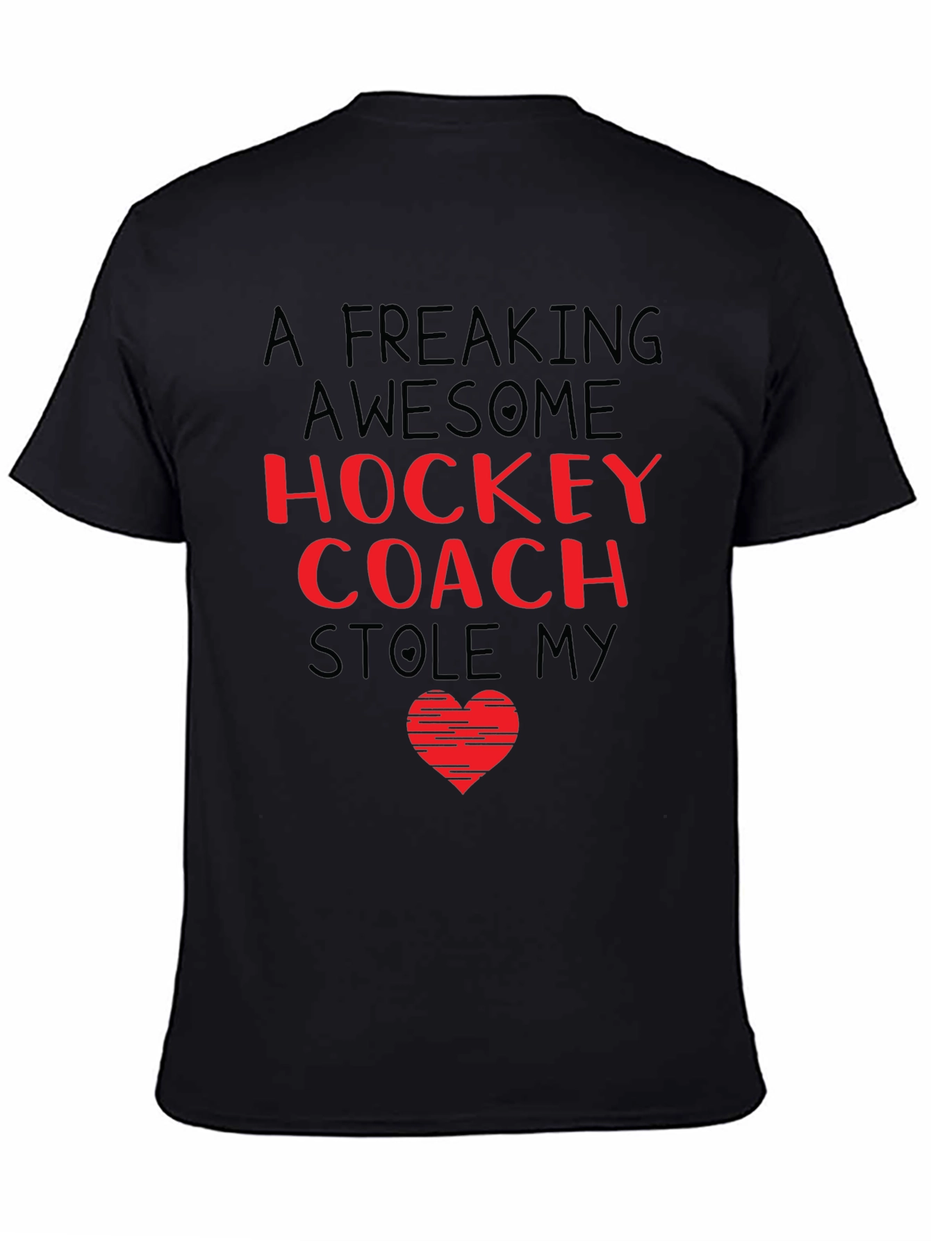 Hockey Coach T-Shirt - A Freaking Awesome Design