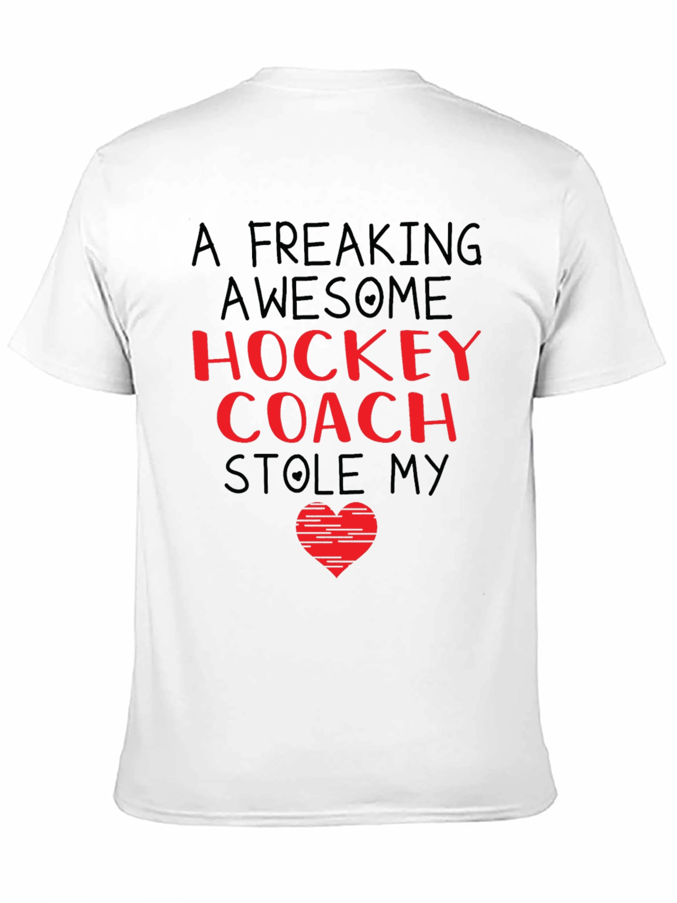 Hockey Coach T-Shirt - A Freaking Awesome Design
