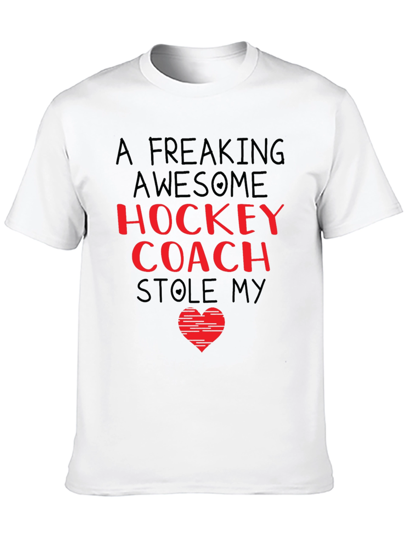 Hockey Coach T-Shirt - A Freaking Awesome Design