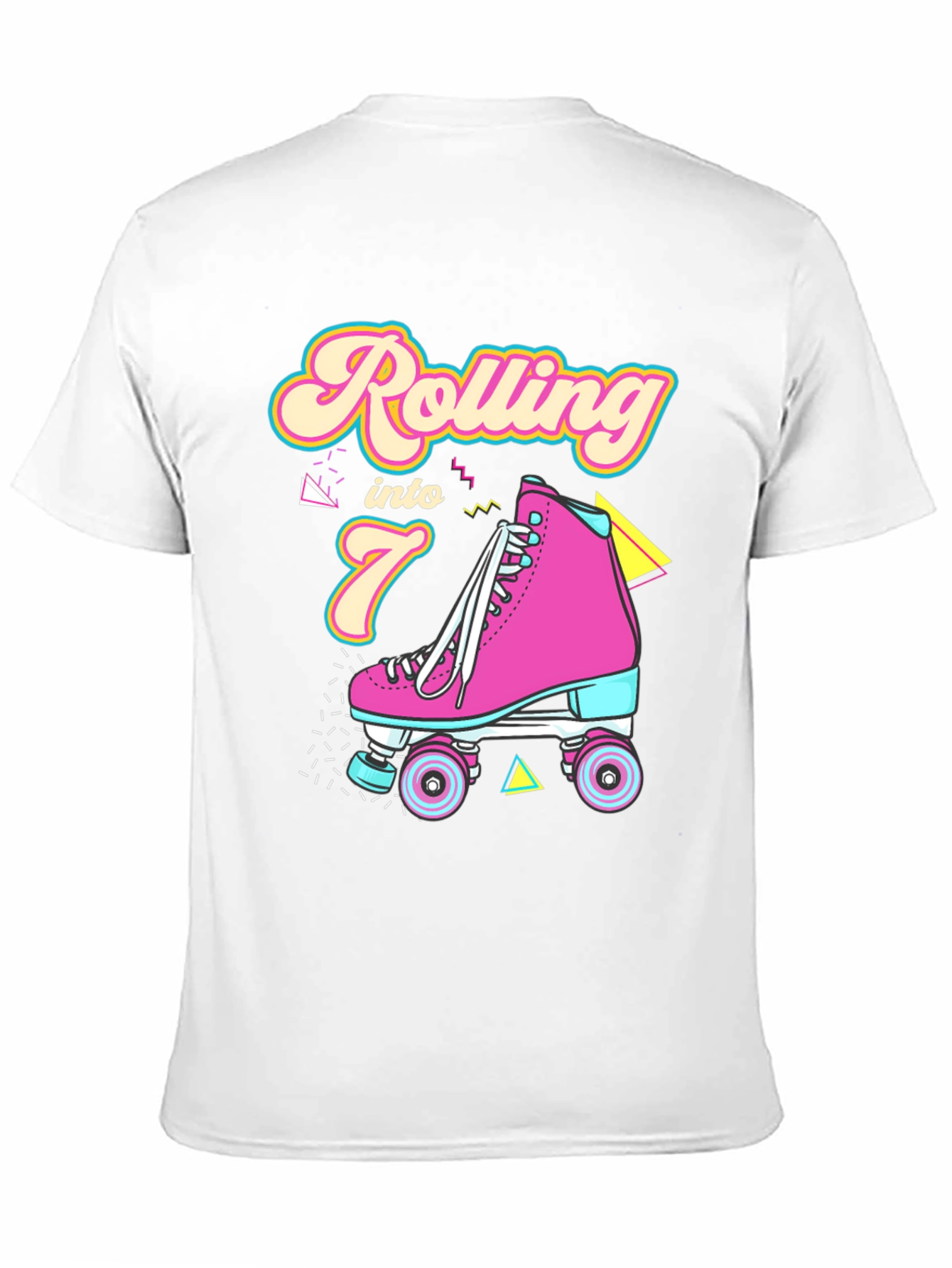 Rolling Into 7th Birthday T-Shirt