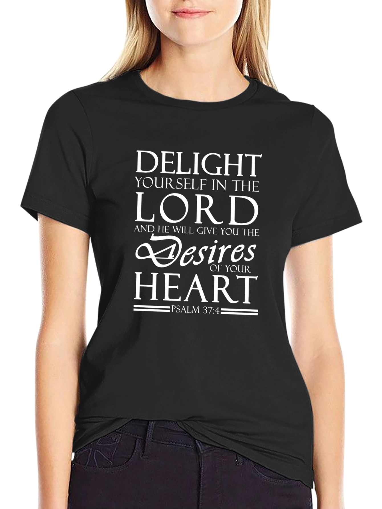Delight Yourself in the Lord Graphic T-Shirt