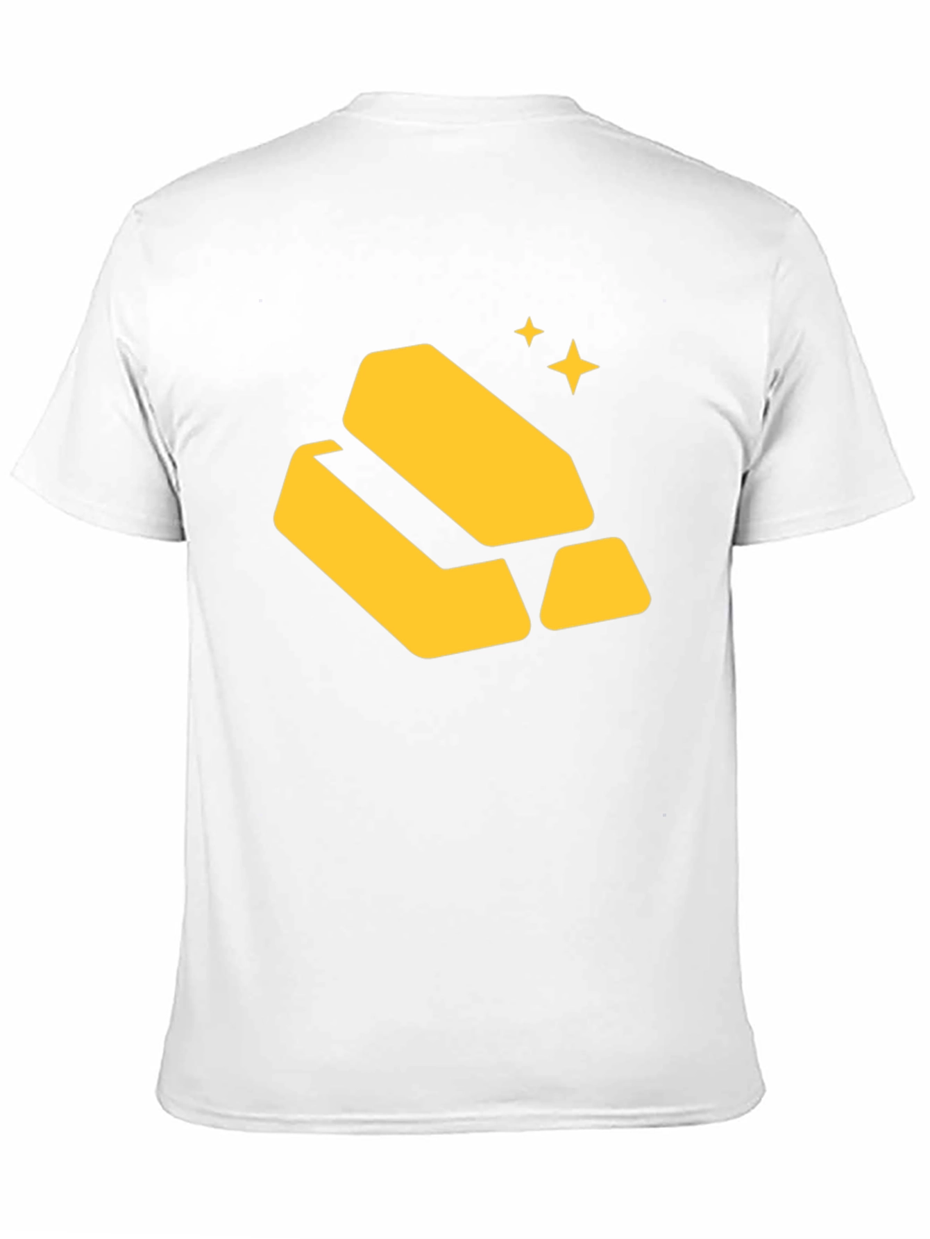 Gold Bars Graphic Tee - Black