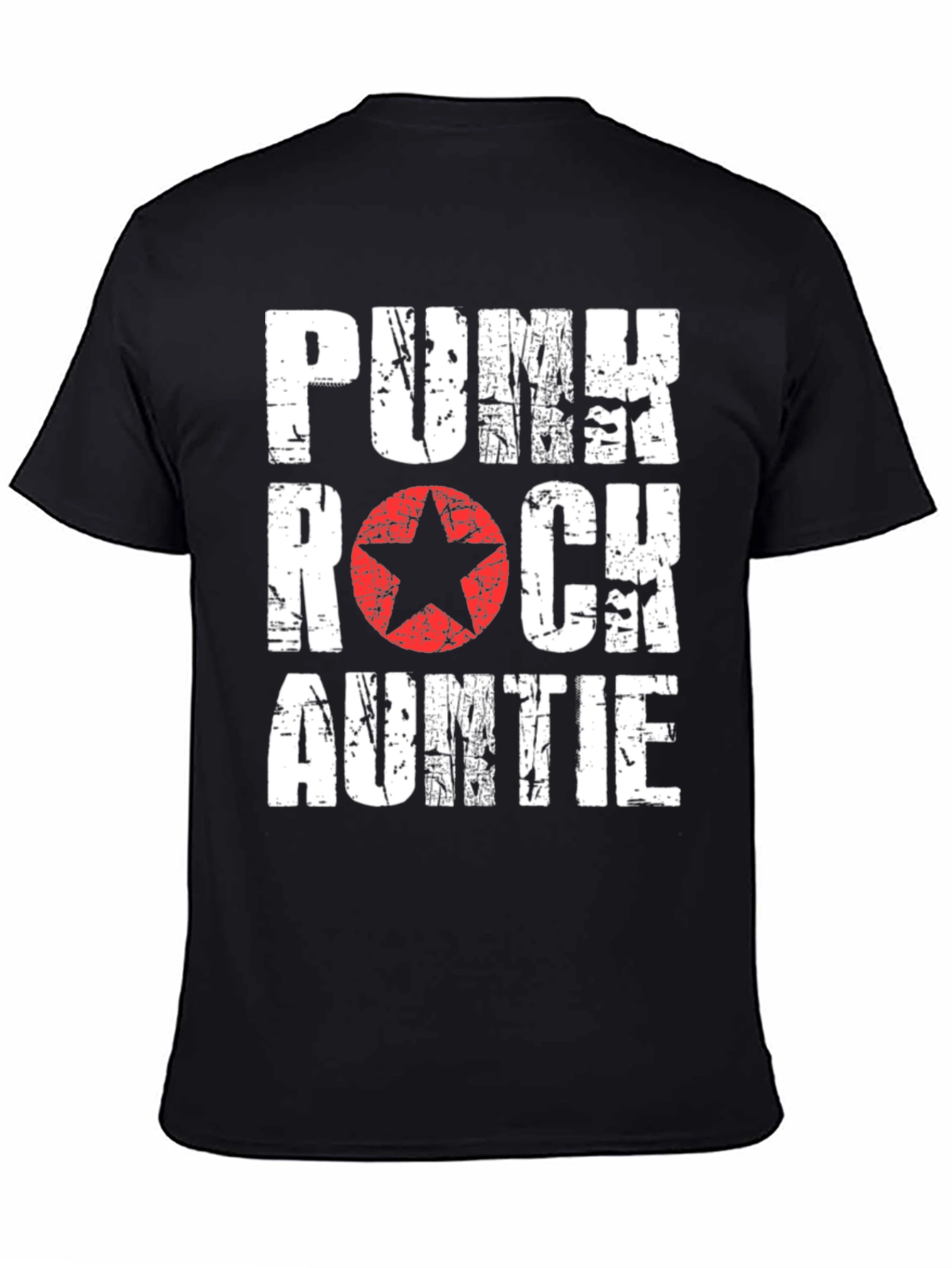 Punk Rock Auntie Graphic T-Shirt