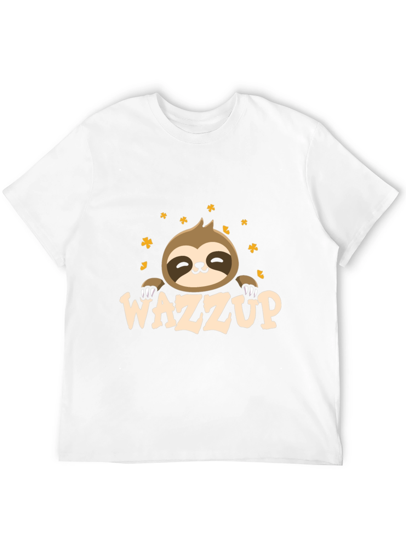 Wazzup Sloth Graphic T-Shirt