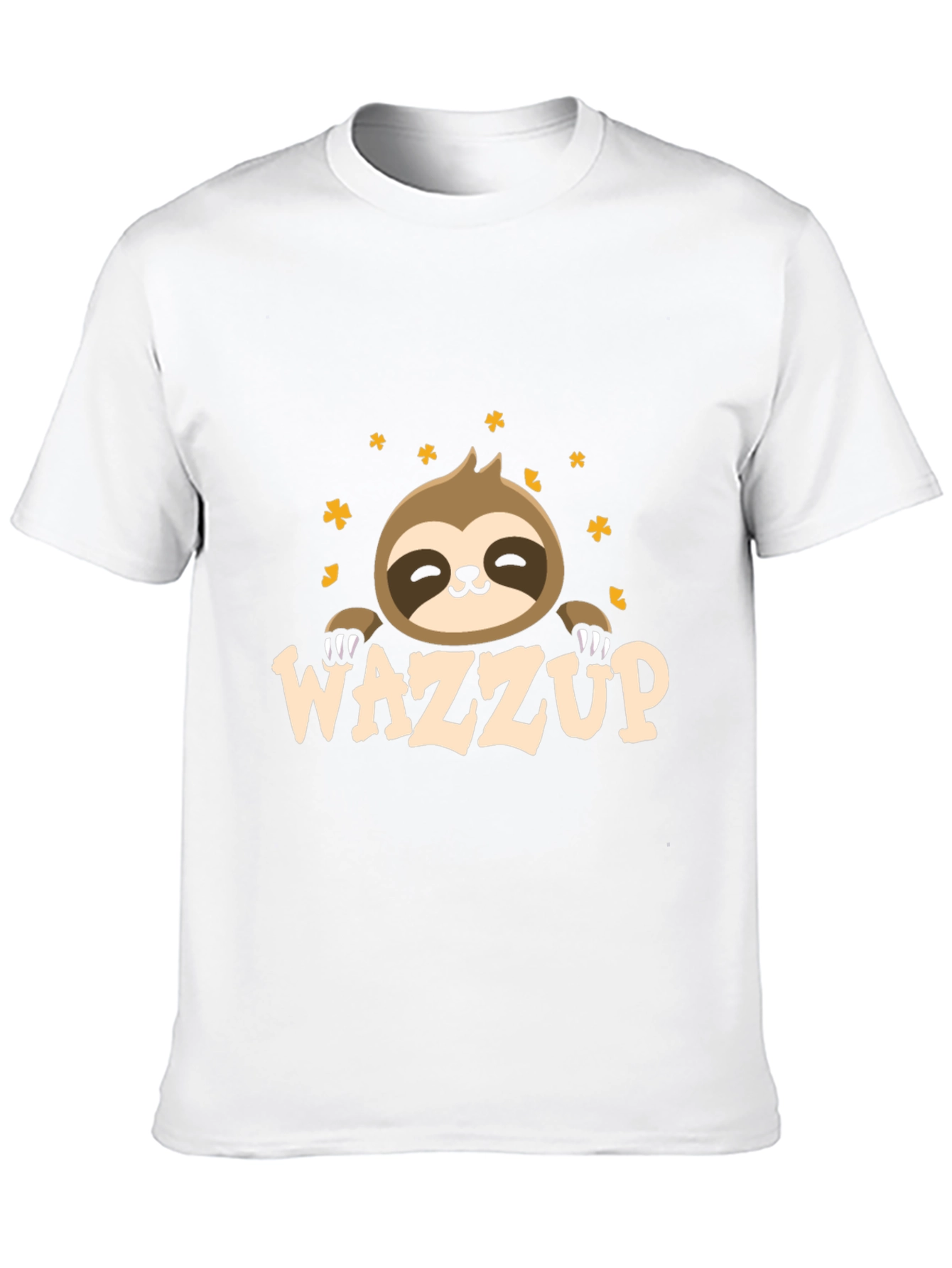 Wazzup Sloth Graphic T-Shirt