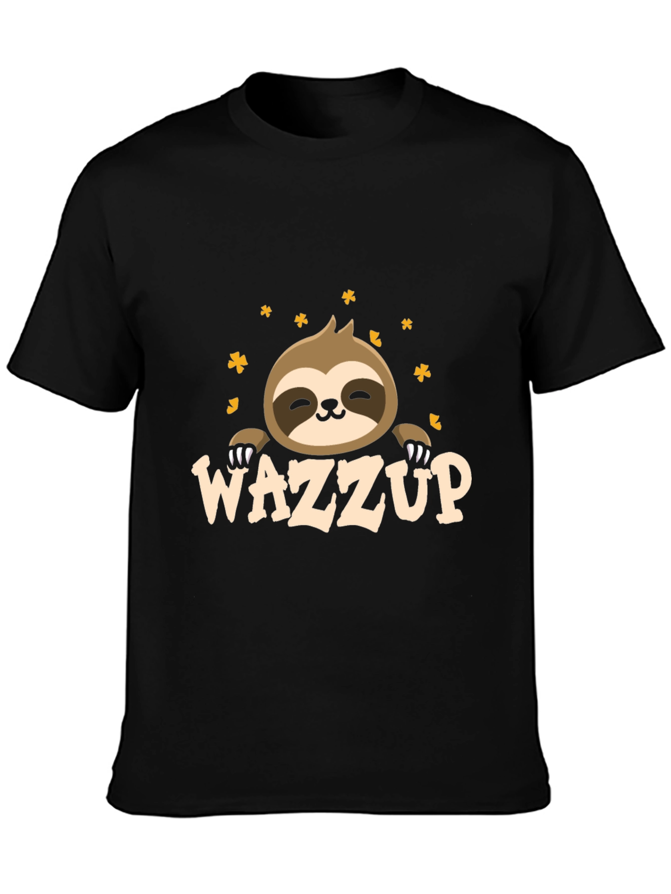 Wazzup Sloth Graphic T-Shirt