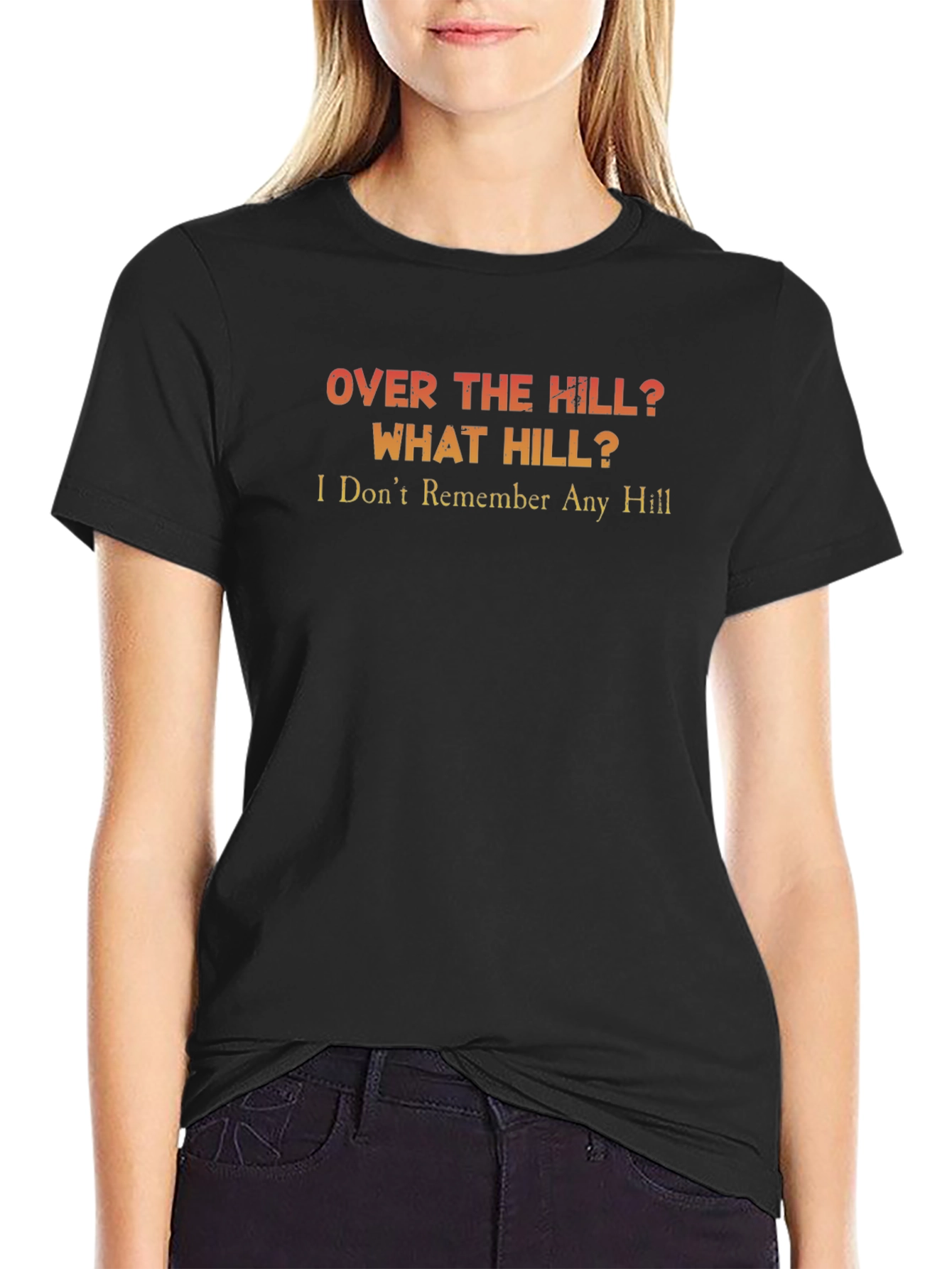 Funny Over The Hill Birthday T-Shirt