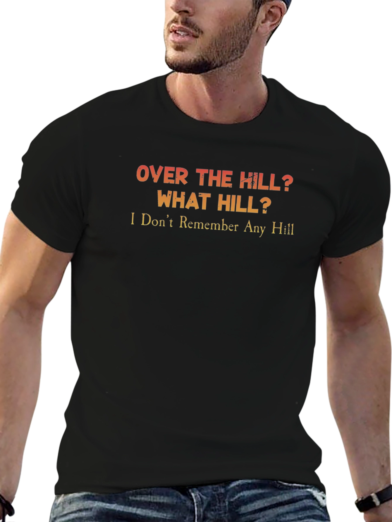 Funny Over The Hill Birthday T-Shirt