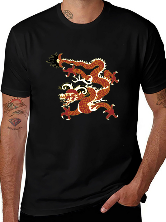 Dragon Graphic Tee - Bold Style