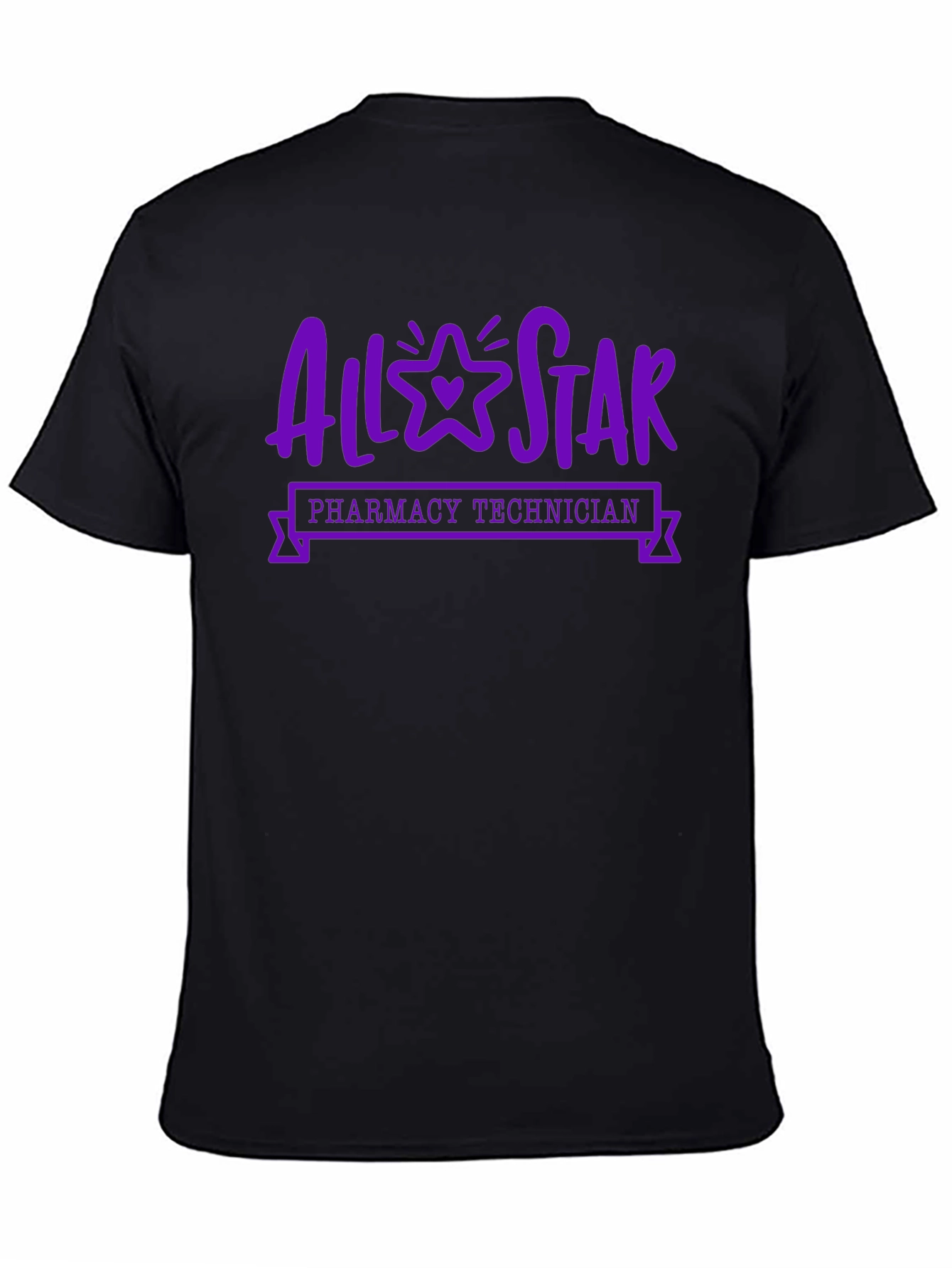 All-Star Pharmacy Technician Black T-Shirt