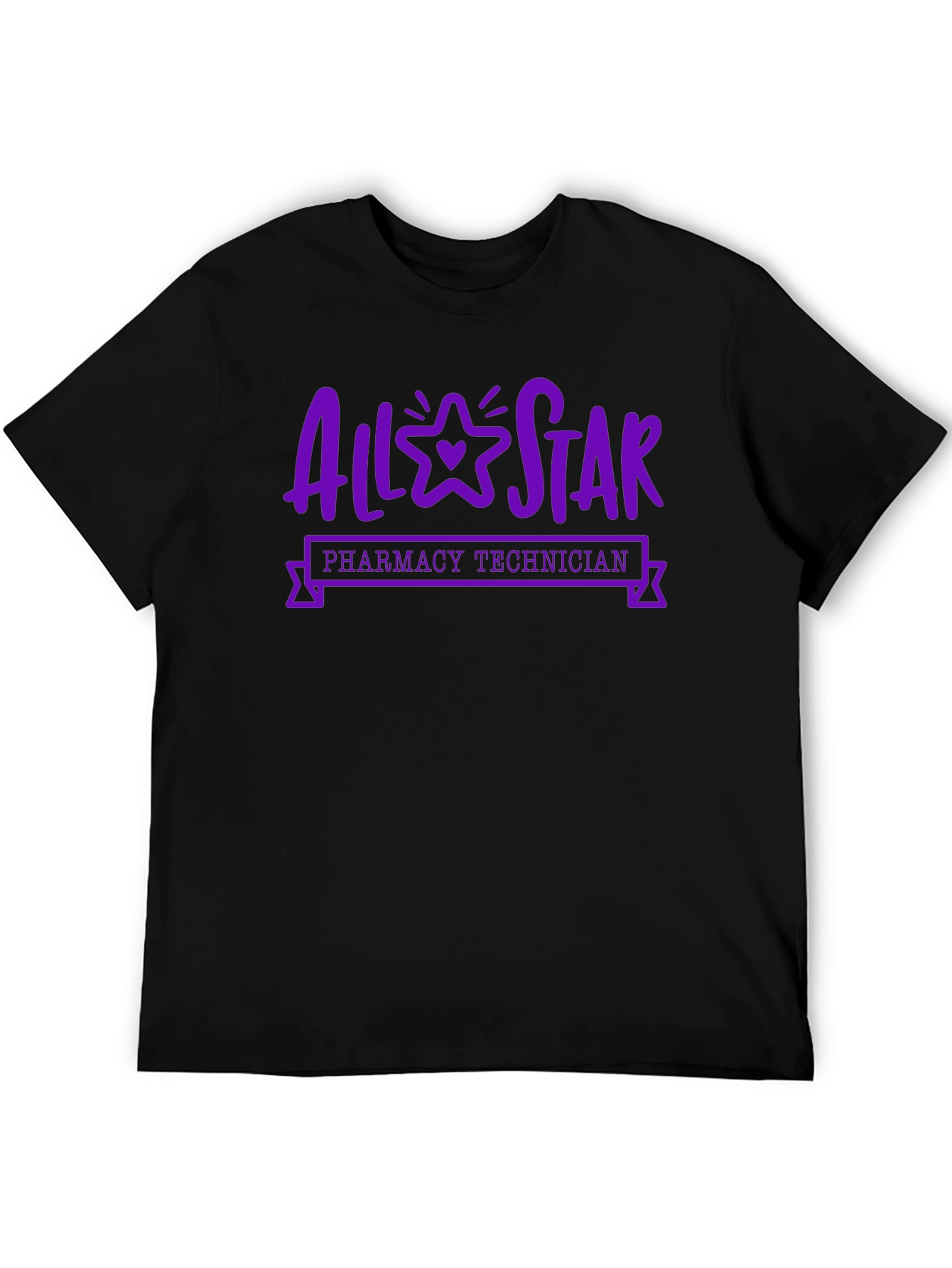 All-Star Pharmacy Technician Black T-Shirt