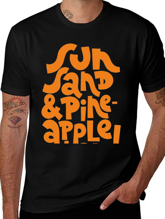 Sun Sand & Pineapple Graphic T-Shirt