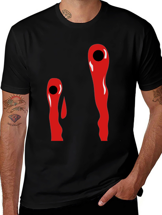 Bloody Eye Graphic Tee - Halloween Costume T-Shirt