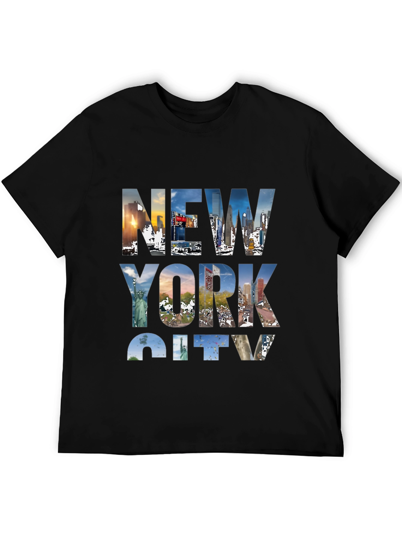 New York City Graphic Tee - Black