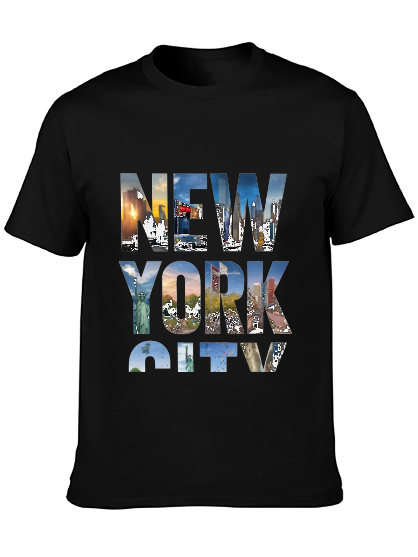 New York City Graphic Tee - Black