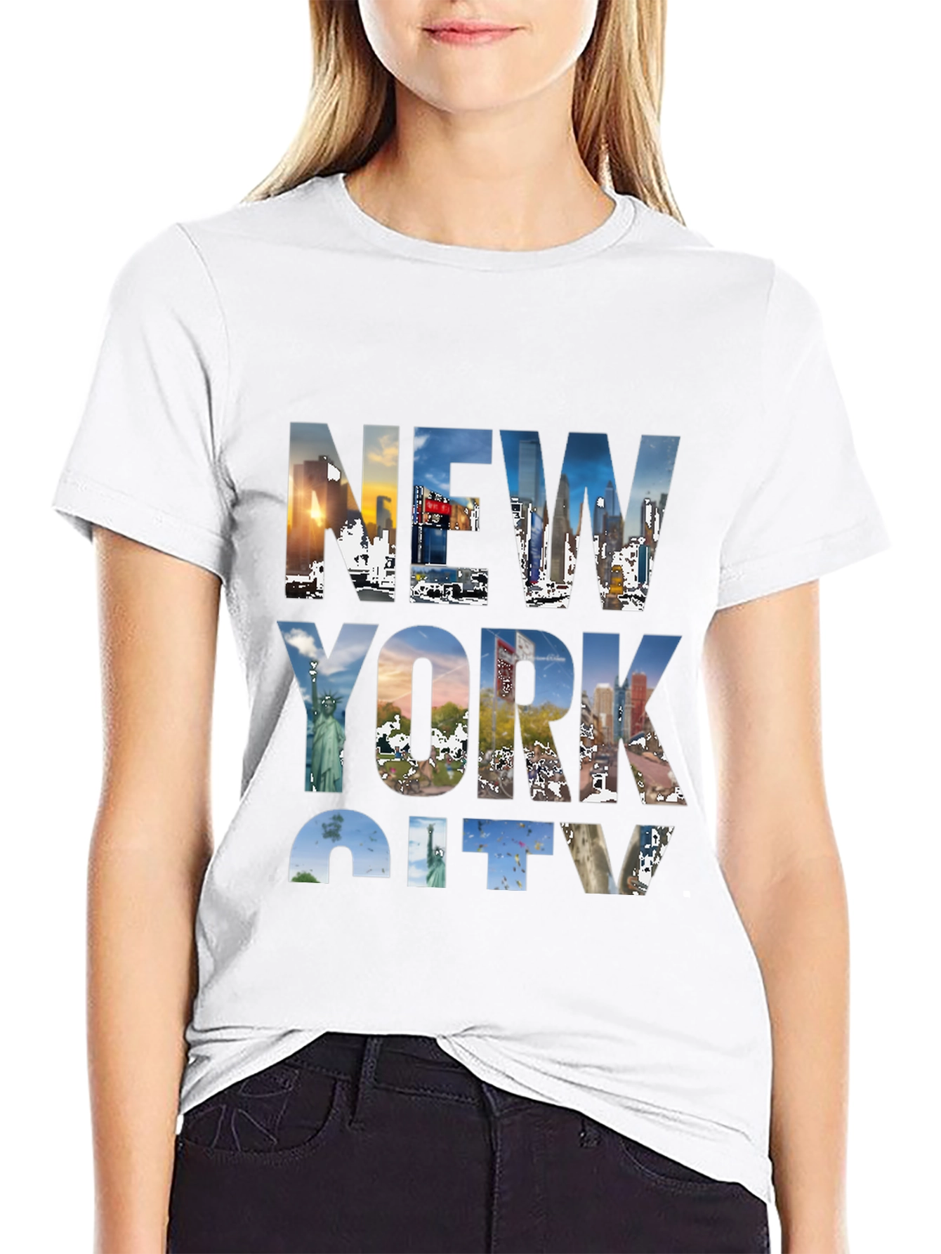 New York City Graphic Tee - Black