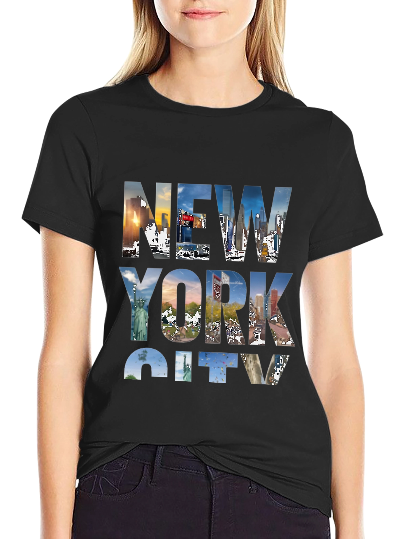 New York City Graphic Tee - Black