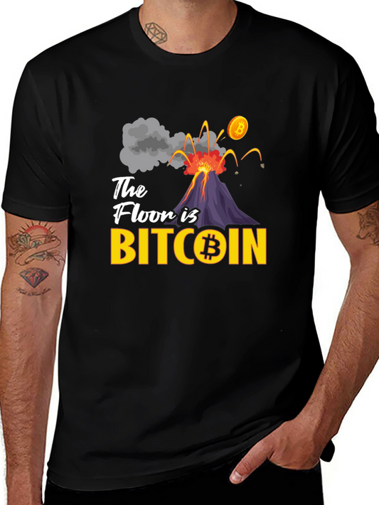 Bitcoin Lava T-Shirt - Crypto Investor Tee