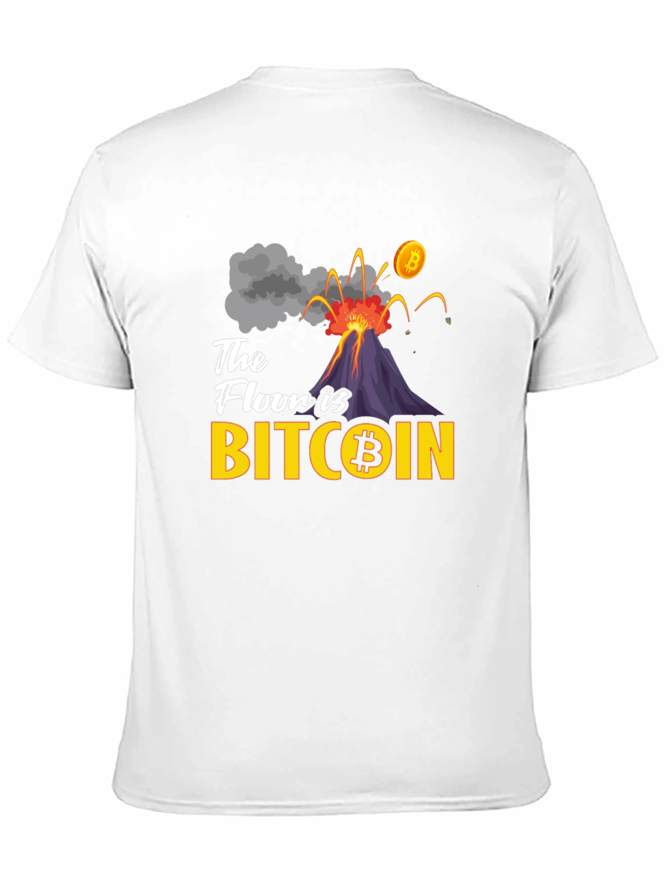 Bitcoin Lava T-Shirt - Crypto Investor Tee