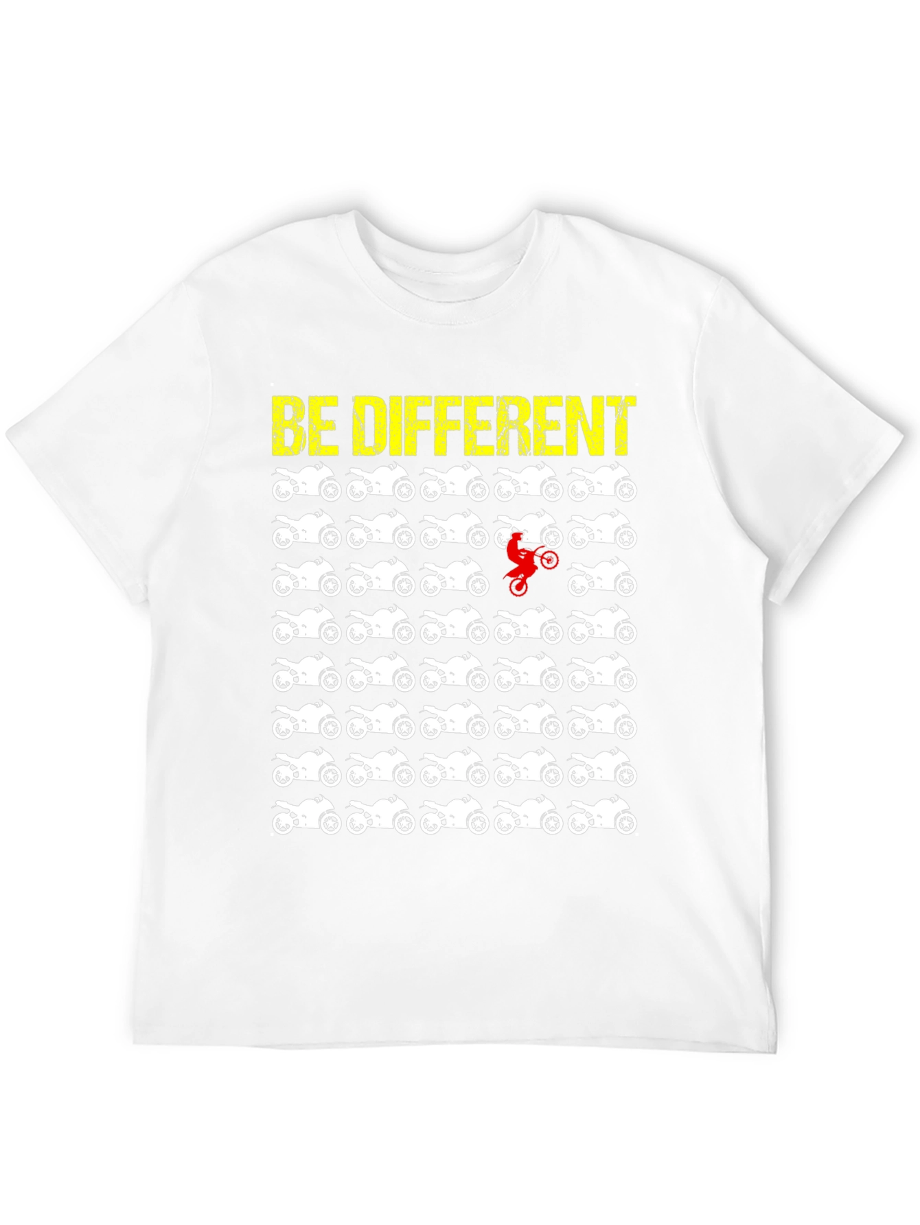 Be Different Motorcycle T-Shirt Moto Rider Tee