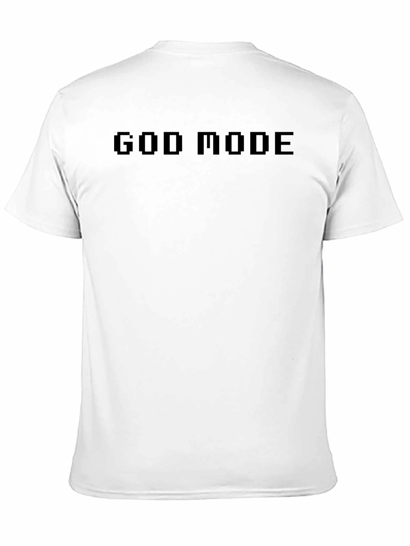 God Mode Pixel Graphic Tee - Gamer T-Shirt